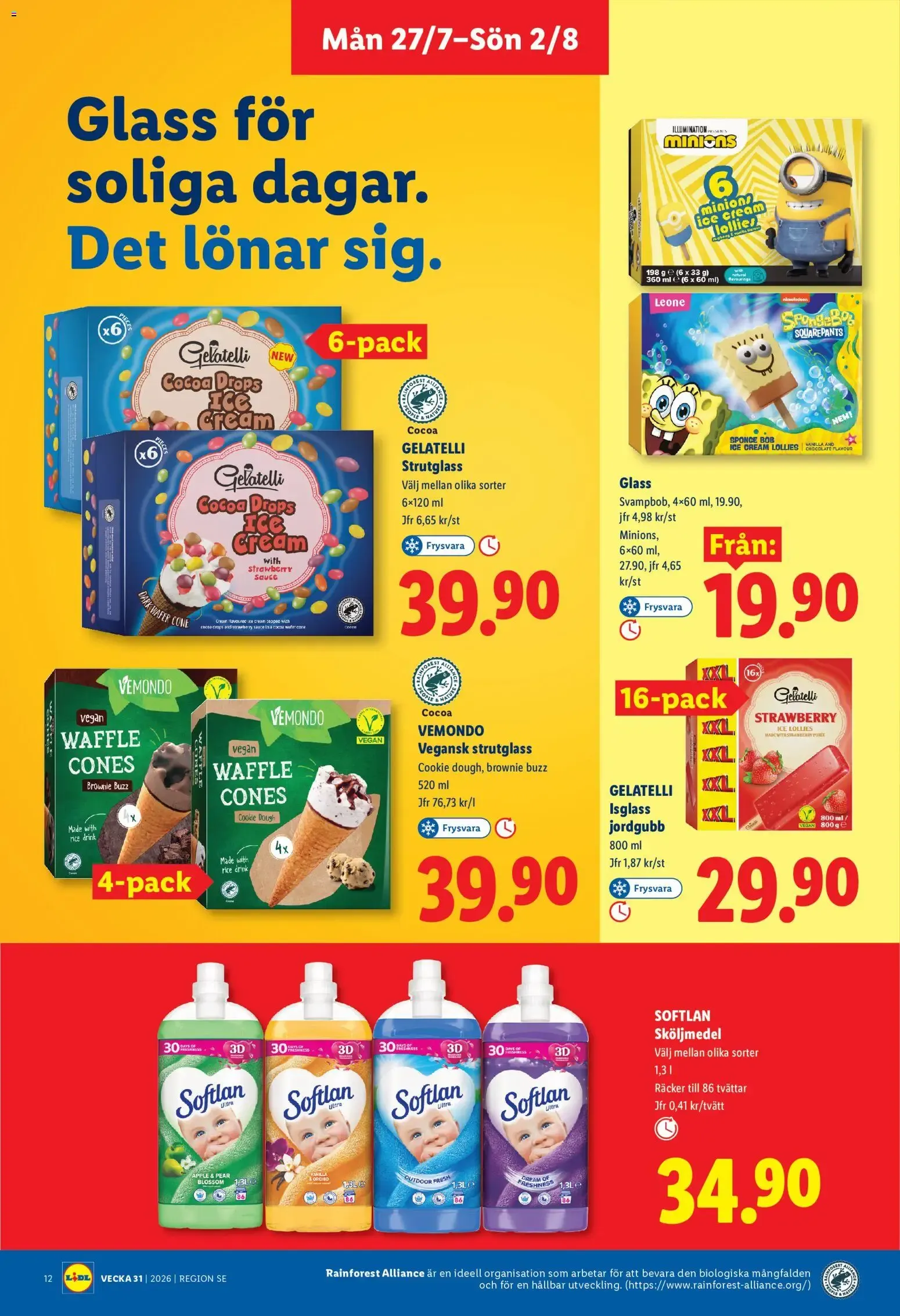 Lidl erbjudanden från 27/07/2026 - 02/08/2026 > Reklamblad nuvarande rabatter från 27 juli till 2 augusti 2026 - Reklamblad sidor 14