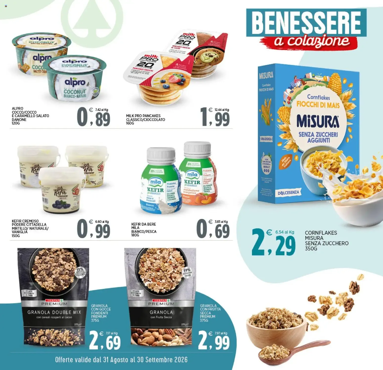 Nuovo Interspar volantino Gusto e Benessere dal 31/08/2026 > offerte anteprima 🛍️ da 31 agosto a 30 settembre di 2026 - Pagina del volantino 3