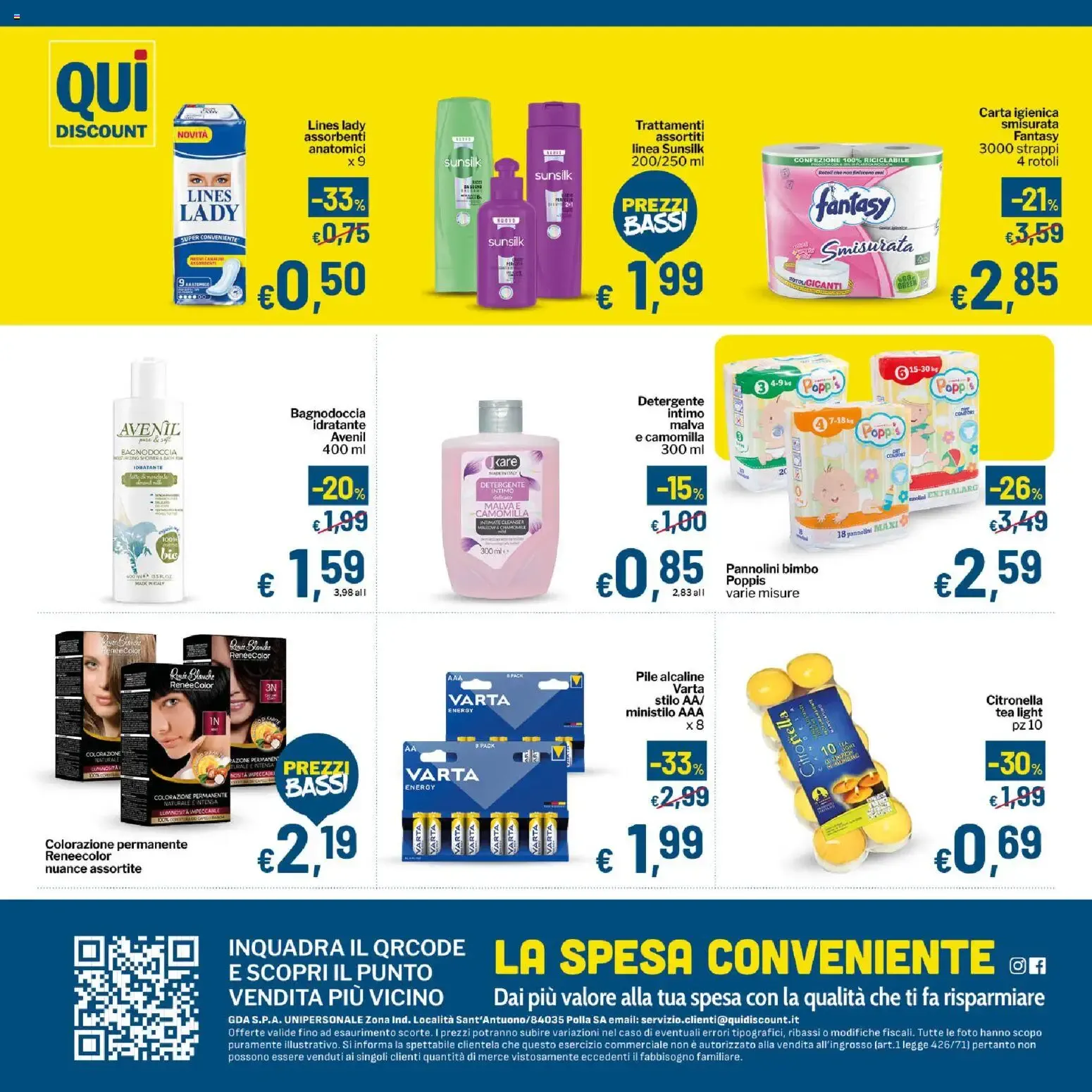 Qui Discount volantino dal 14/07/2026 - online Offerte da 14 luglio a 26 luglio di 2026 - Pagina del volantino 8