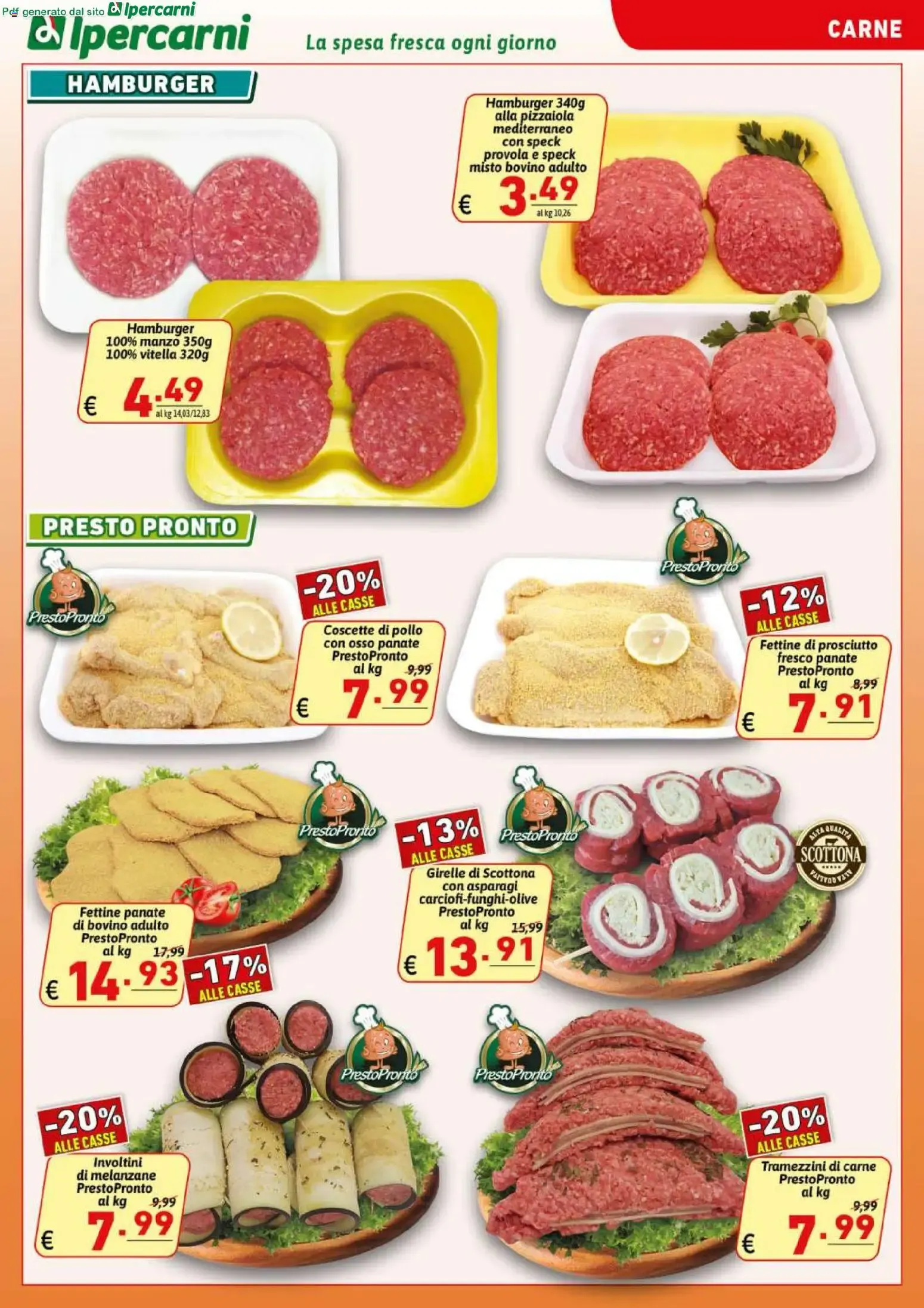 Ipercarni volantino dal 22/07/2026 - online Offerte da 22 luglio a 30 luglio di 2026 - Pagina del volantino 3