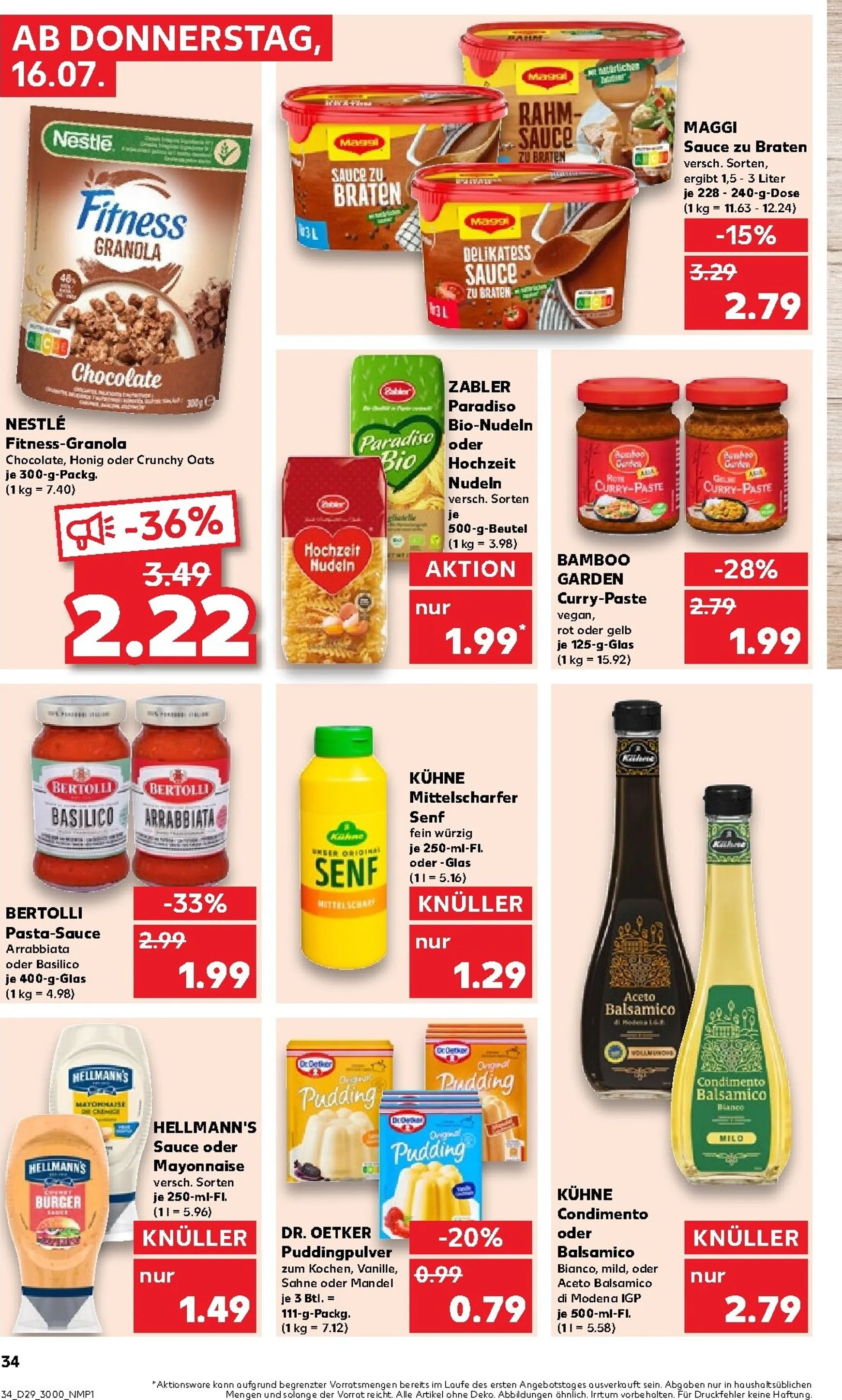Kaufland Prospekt nächste Woche – von Donnerstag 16.07.2026 bis Mittwoch 22.07.2026 von 16. Juli bis 22. Juli 2026 - Prospekt seite 35
