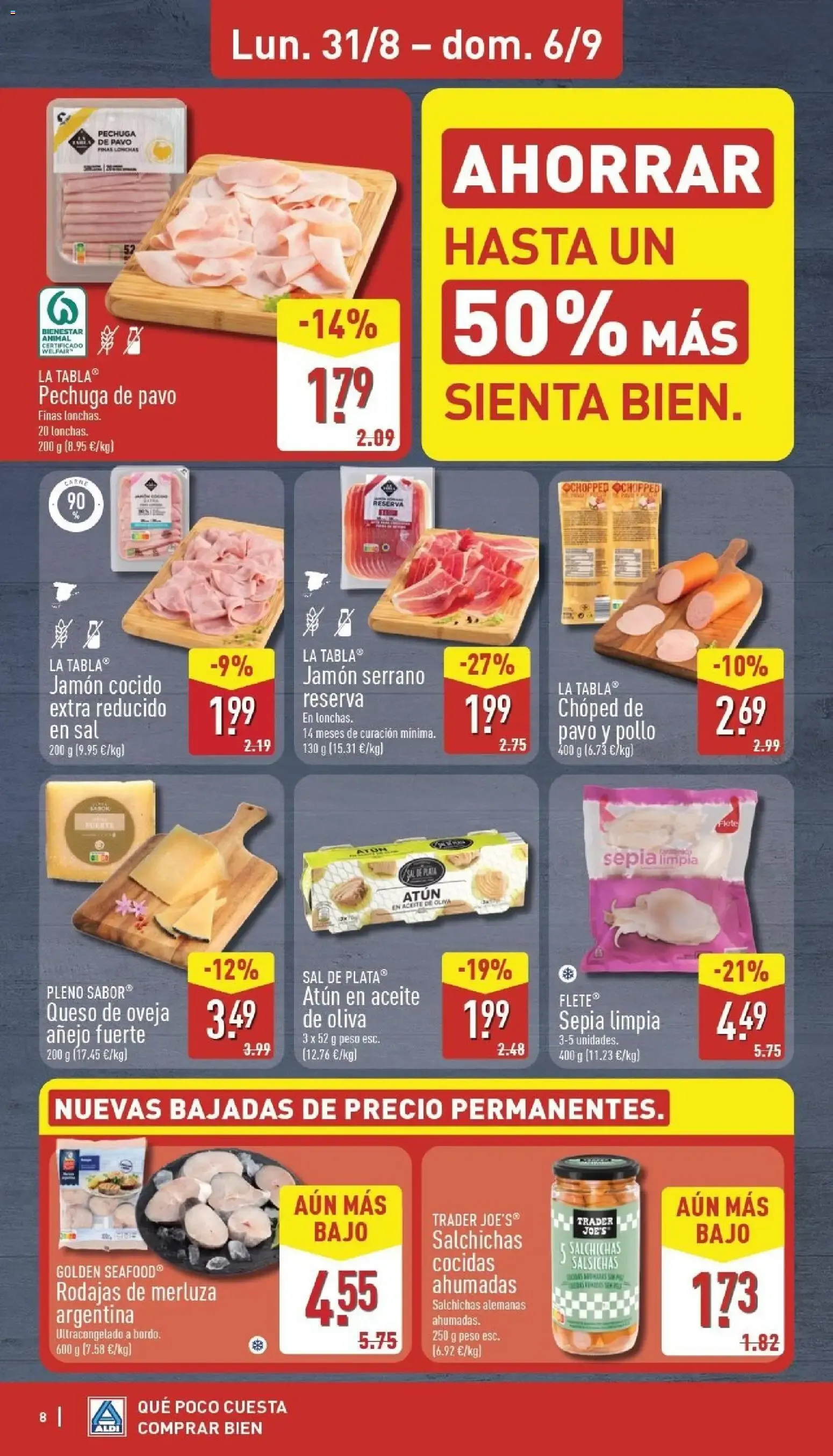 Catálogo de Aldi folleto | Catálogo 31 de agosto al 6 de septiembre 2026 - Página 7