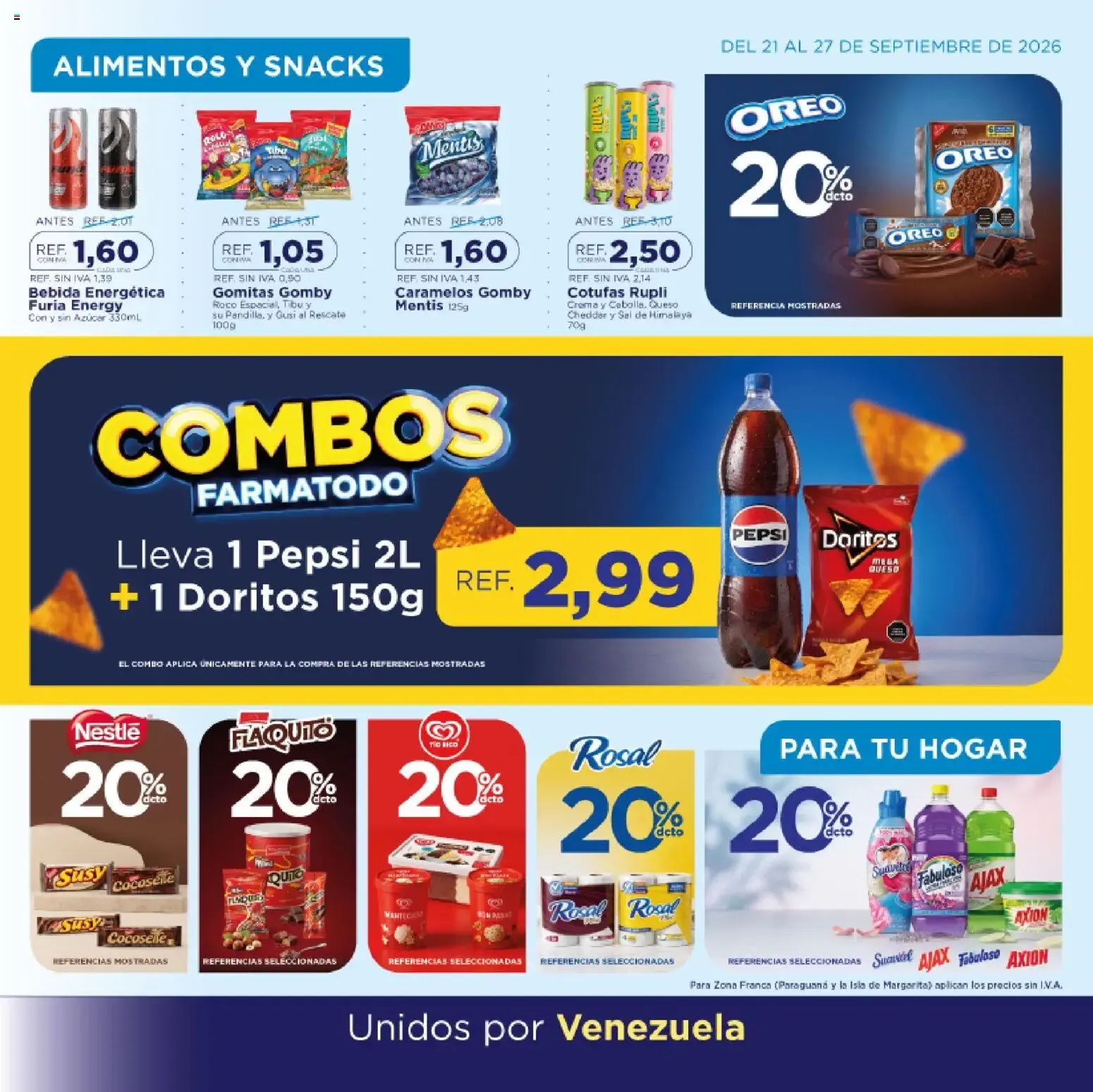 Catalogo de FarmaTodo catálogo desde el 21/09/2026 > Revistas Septiembre 21 de septiembre al 27 de septiembre 2026 - Pag 4