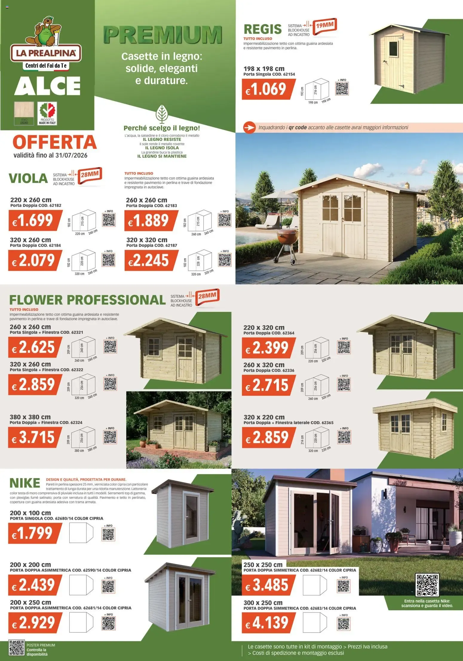 La Prealpina - Casette in legno