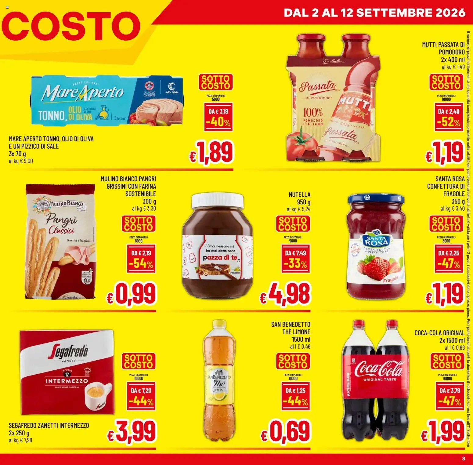 A&O volantino dal 02/09/2026 - online Offerte da 2 settembre a 15 settembre di 2026 - Pagina del volantino 3