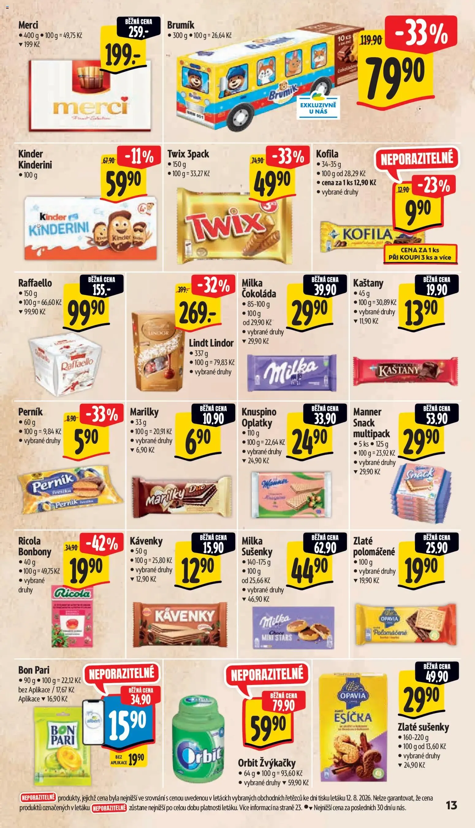 Albert leták - Hypermarket - Strakonice od 19.08.2026 - Akční leták - 19. srpna 25. srpna 2026 - Page 21