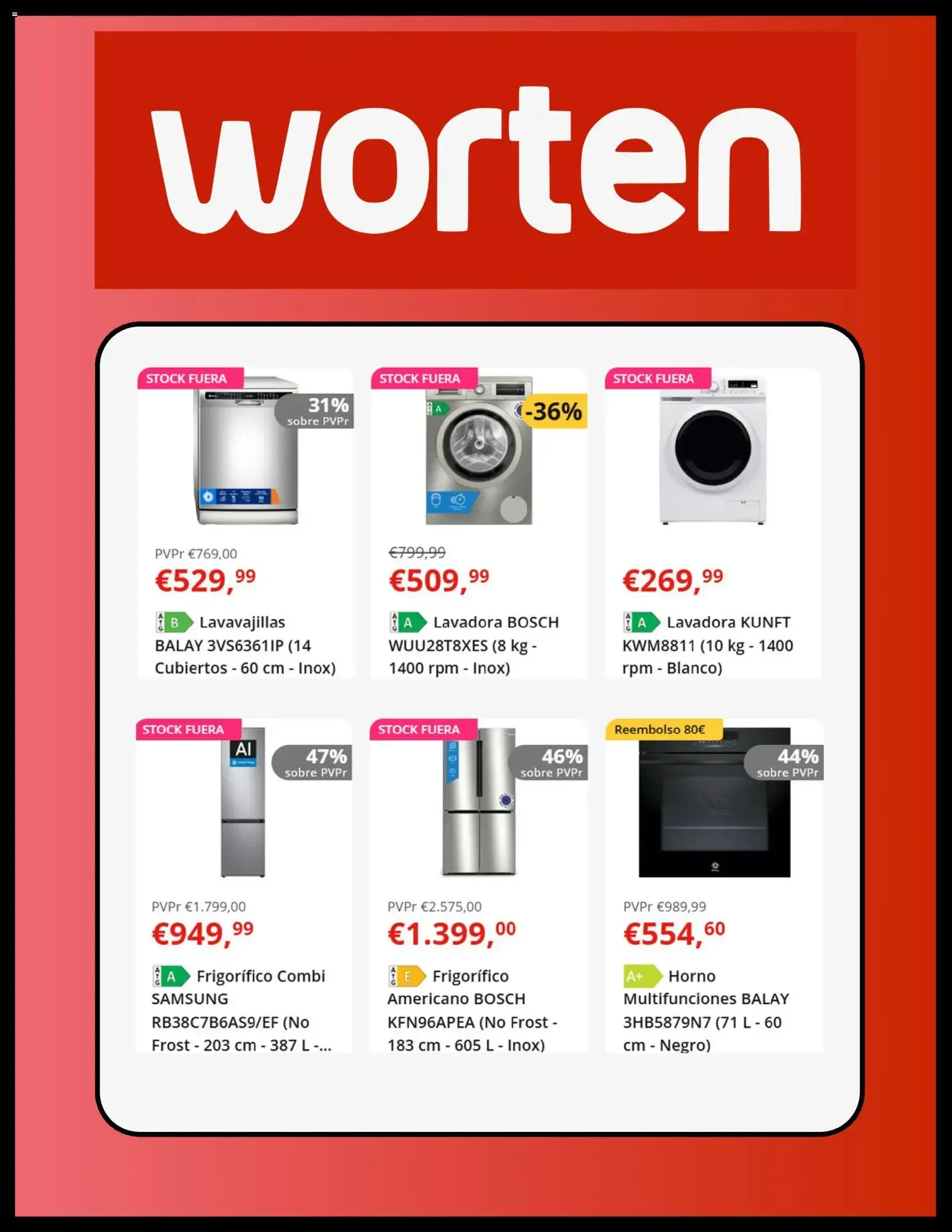 Catálogo de Worten ¡STOCK FUERA! 30 de junio al 6 de julio 2026 - Página 4