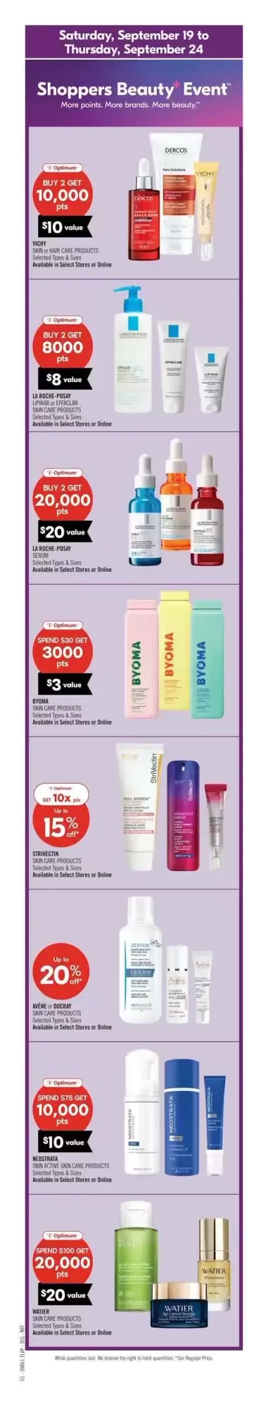 Shoppers Drug Mart flyer week 38 from September 19 to September 24 2026 - flyer page 4