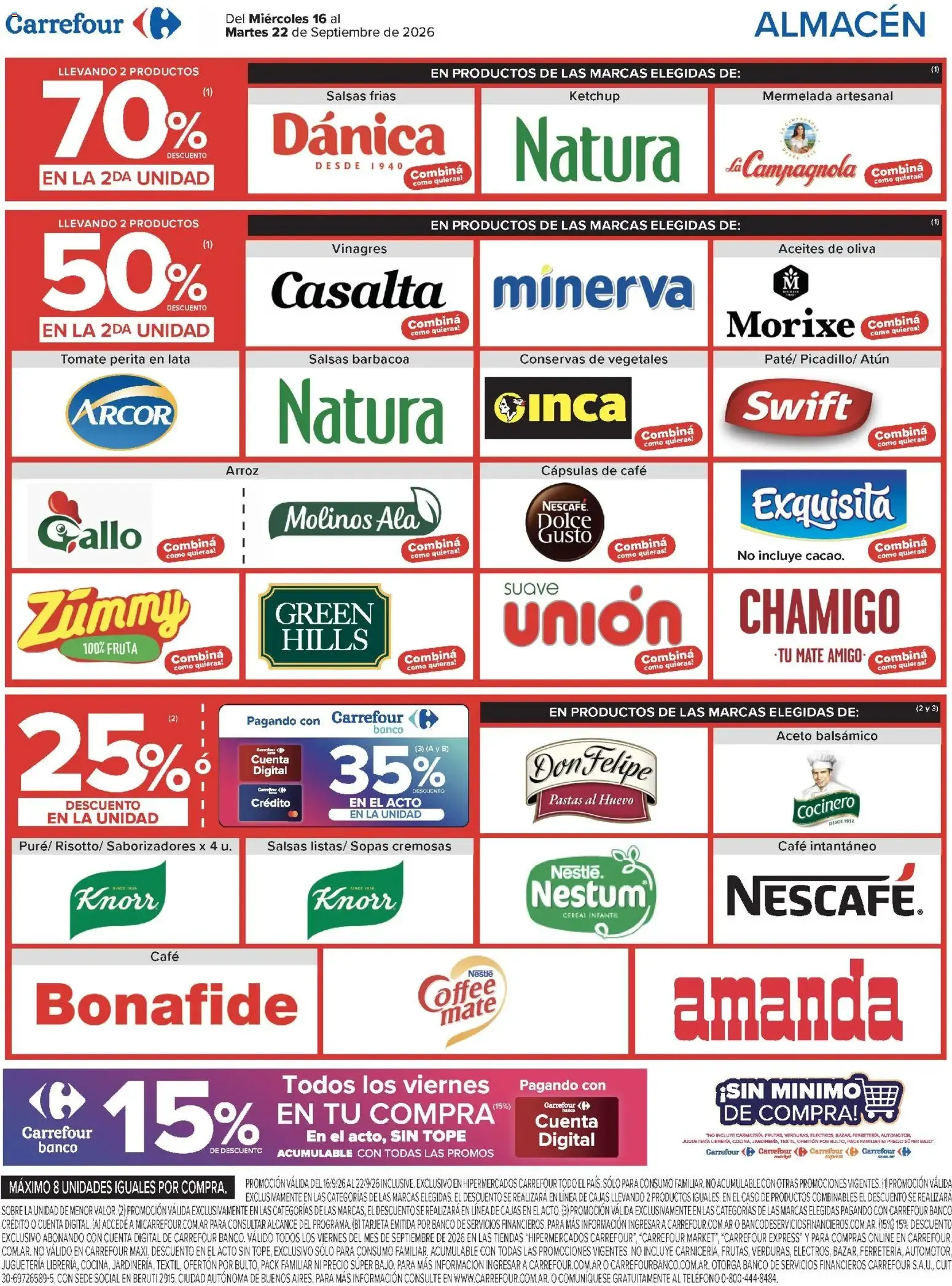 Ofertas de Carrefour - Carrefour Hiper Ofertas || del 16/09/2026 - 22/09/2026 || Promociones 16 de septiembre al 22 de septiembre 2026 - Página 6 del catálogo