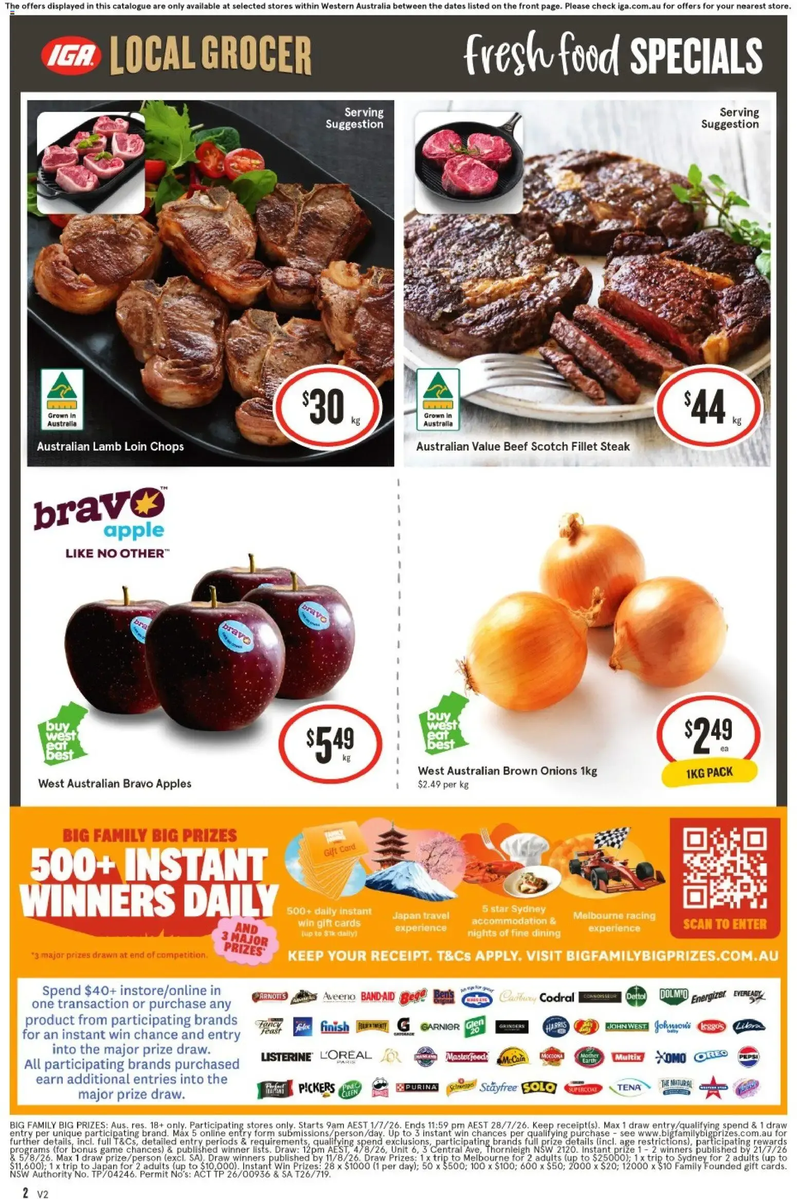 IGA Local Grocer - Big Family Big Prizes - Catalogue valid from 15 July to 21 July 2026 - page 8