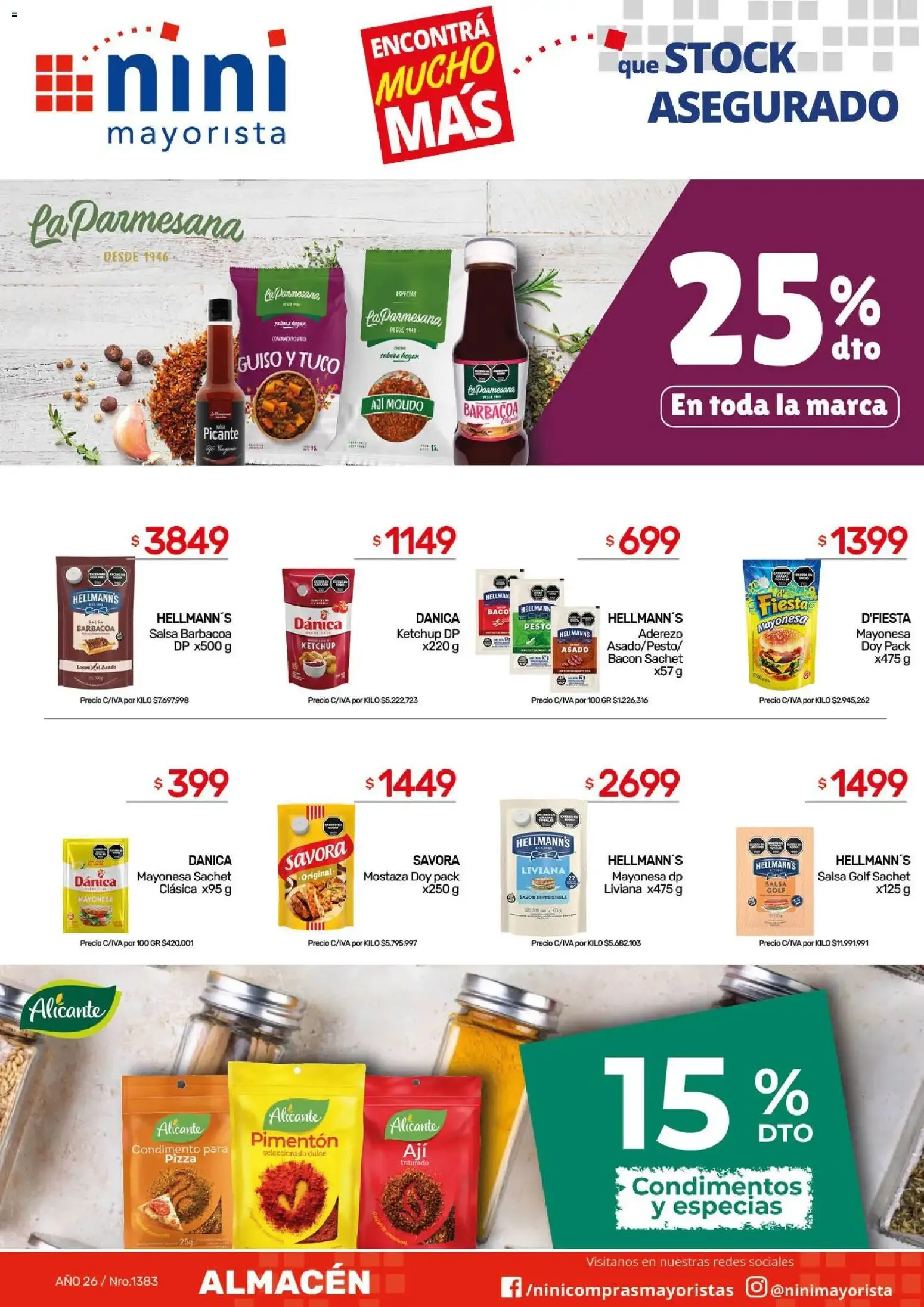 Ofertas de NINI Mayorista catálogo del 26/10/2026 - 01/11/2026 26 de octubre al 1 de noviembre 2026 - Página 24 del catálogo
