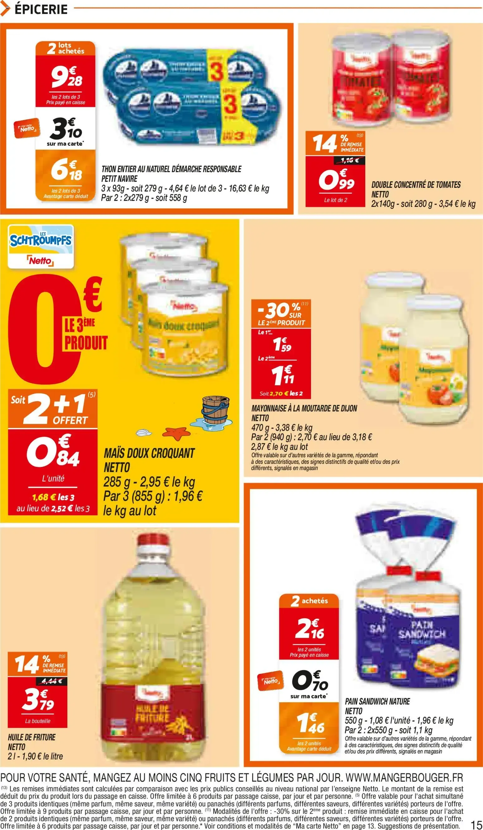 Netto catalogue à partir du 21/07/2026 - promo en ligne du 21 juillet au 3 août 2026 - Catalogue page 15