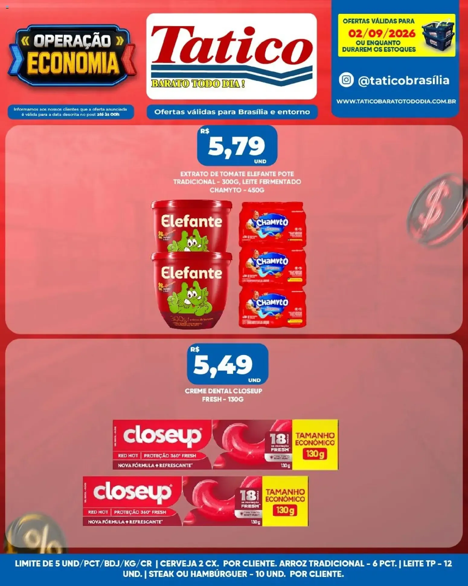 Encarte de Delícias da Padaria Tatico - Ofertas 3 de setembro até 6 de setembro 2026 - Pagina 16