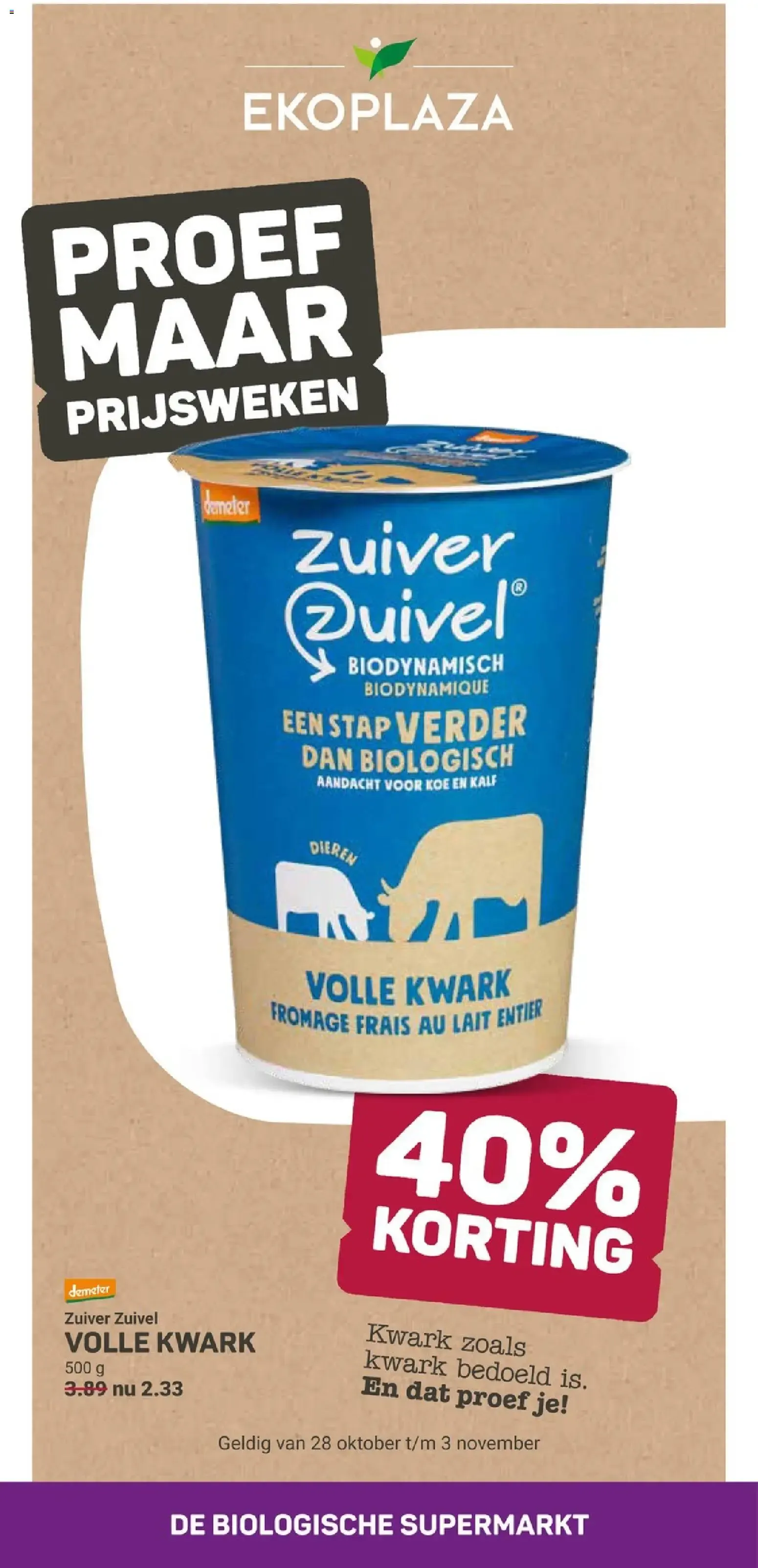 Ekoplaza Proef Maar Prijsweken