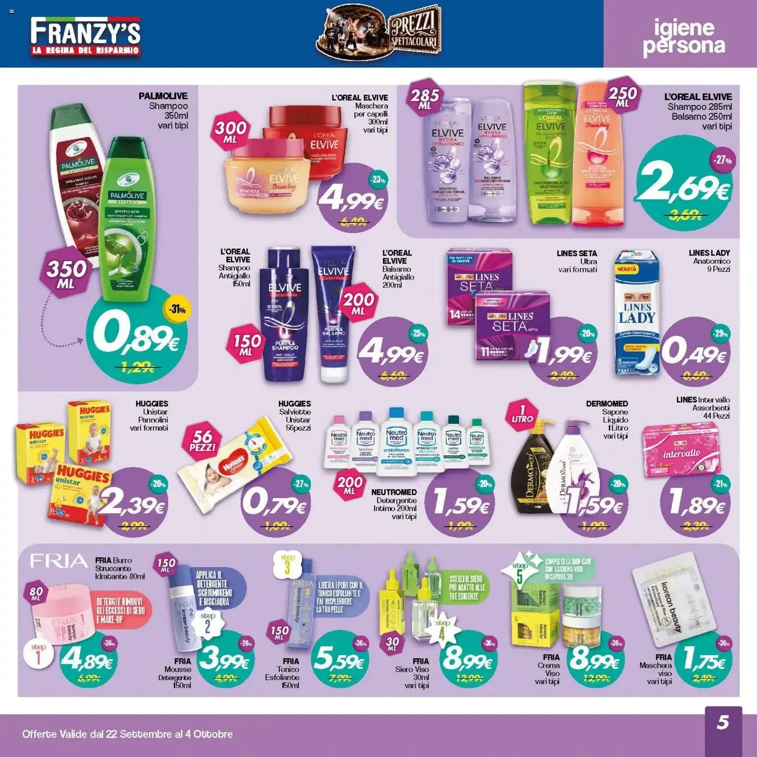 Franzy's volantino dal 22/09/2026 - online Offerte da 22 settembre a 4 ottobre di 2026 - Pagina del volantino 5