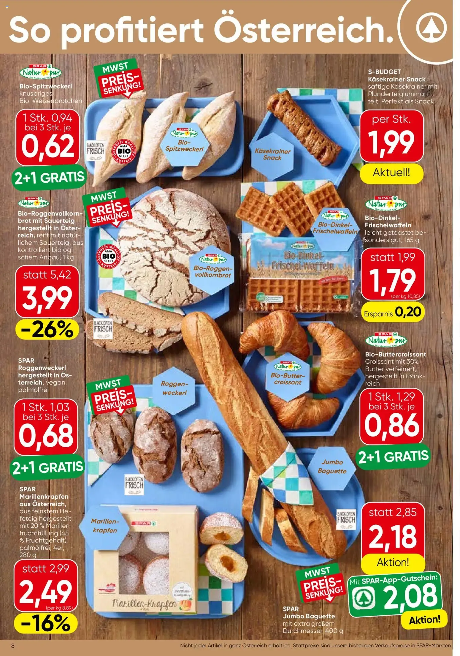 Spar Broschüre (01.10.2026) - Angebote und Prospekt von 1. Oktober bis 7. Oktober 2026 - Flugblätt seite  8