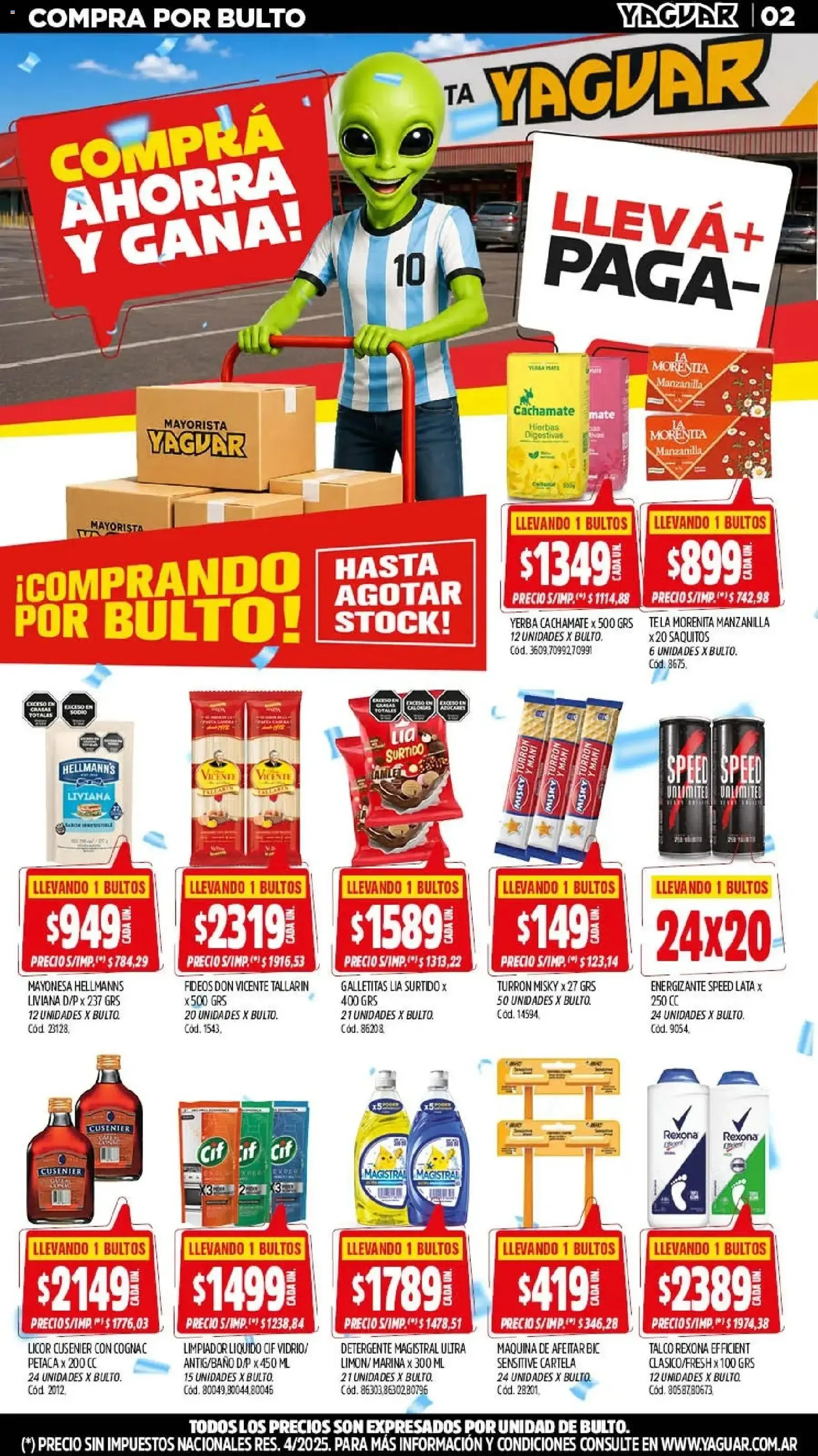 Ofertas de Mayorista Yaguar - Precios de Otro Planeta 13 de julio al 19 de julio 2026 - Página 3 del catálogo