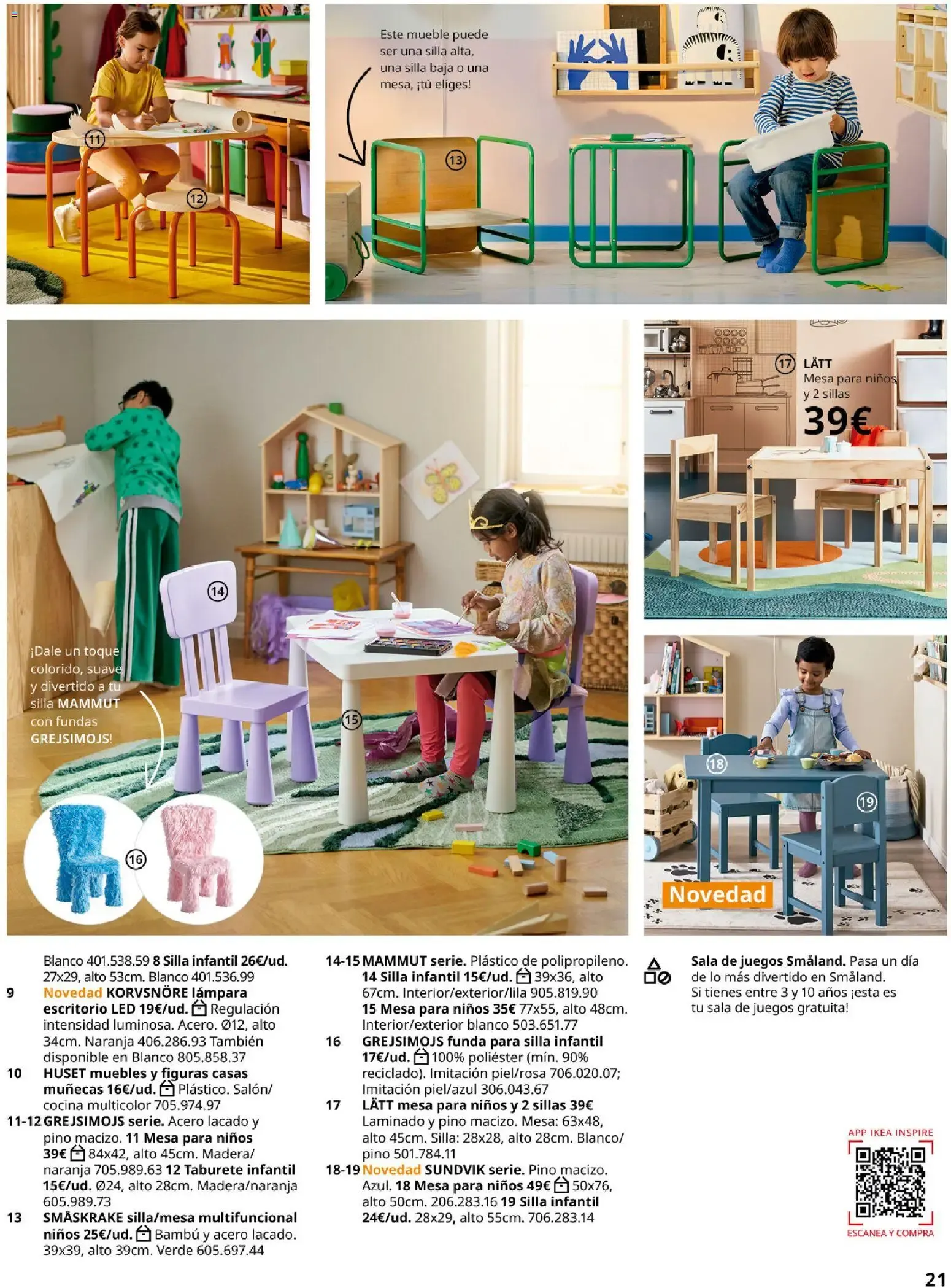 Catálogo de IKEA y los niños 1 de septiembre al 31 de enero 2027 - Página 21