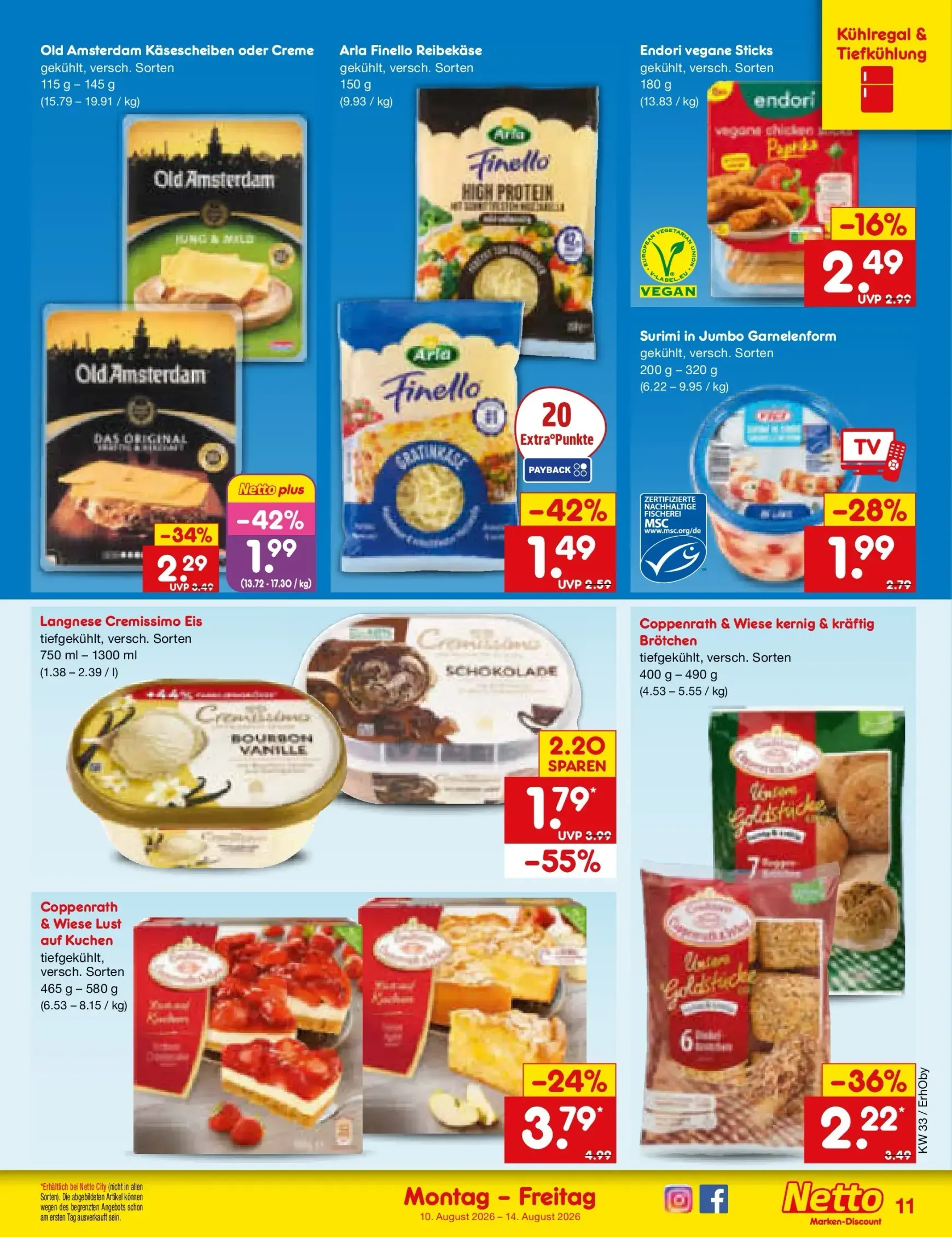 Netto Marken Discount Prospekt nächste Woche – von Montag 10.08.2026 bis Freitag 14.08.2026 von 10. August bis 14. August 2026 - Prospekt seite 12