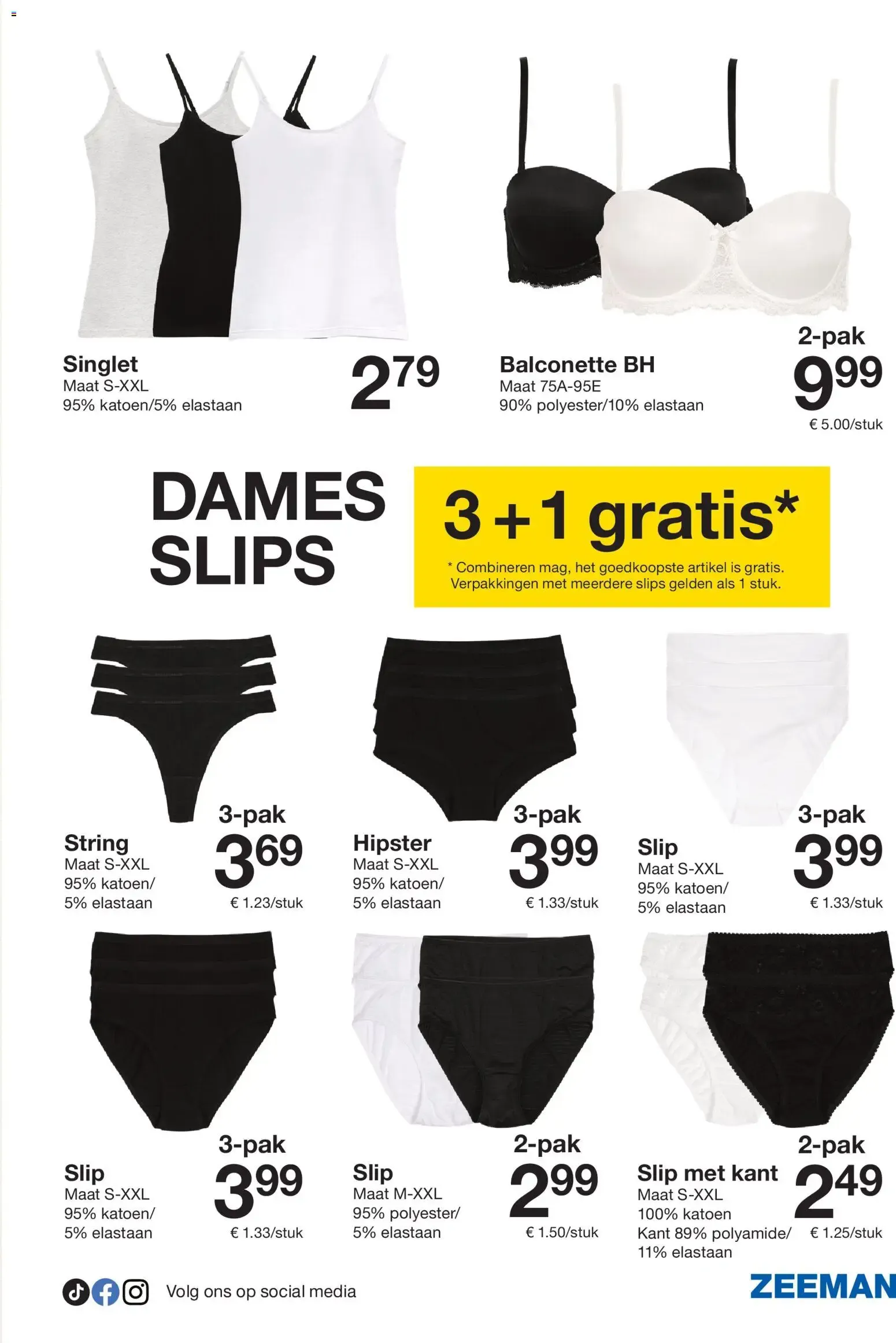 Zeeman: Iedereen goed ondergoed. van 13 juni tot 26 juni 2026 - Folder pagina 11