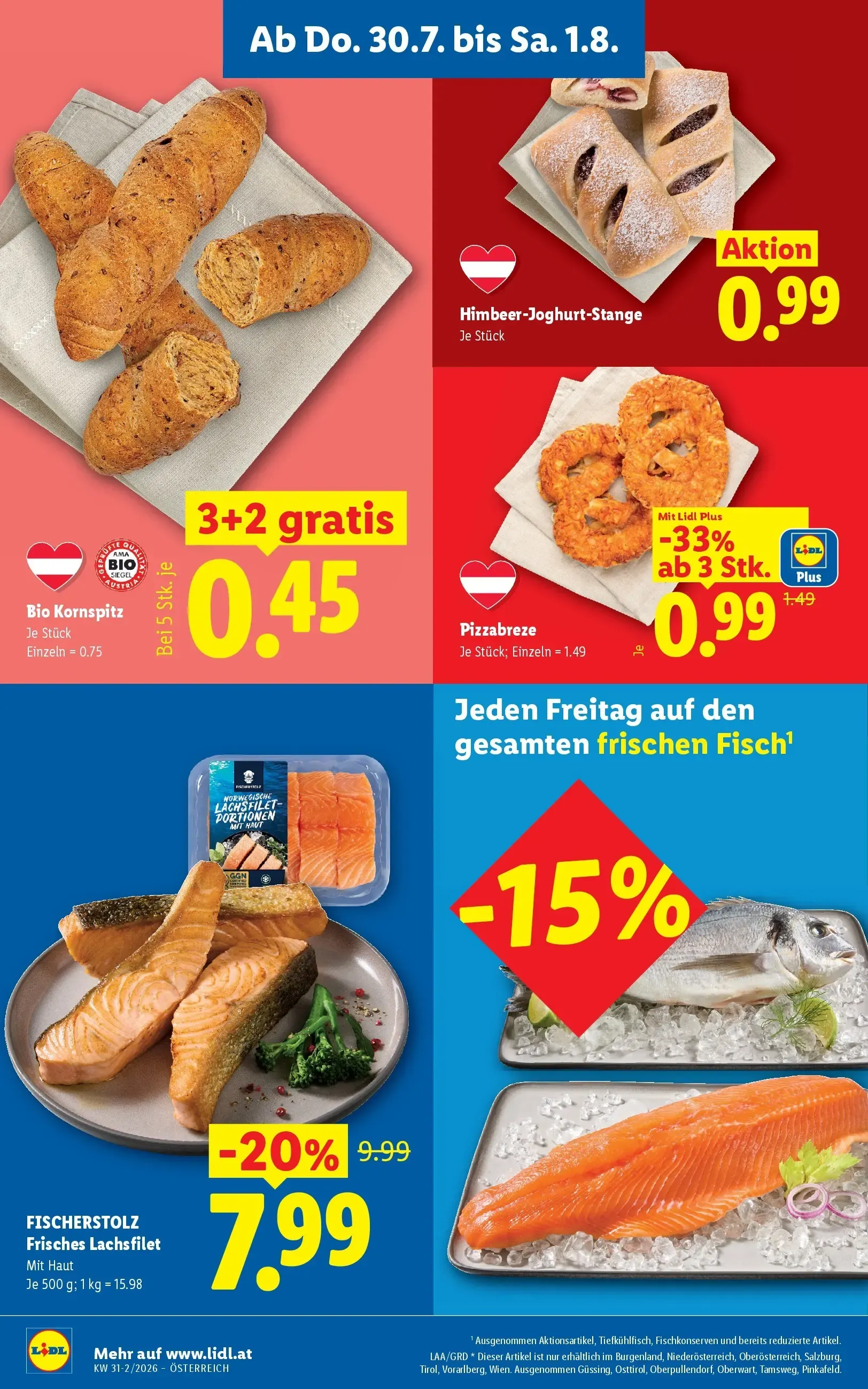 Lidl Aktion von 30. Juli bis 1. August 2026 - Flugblätt seite  8