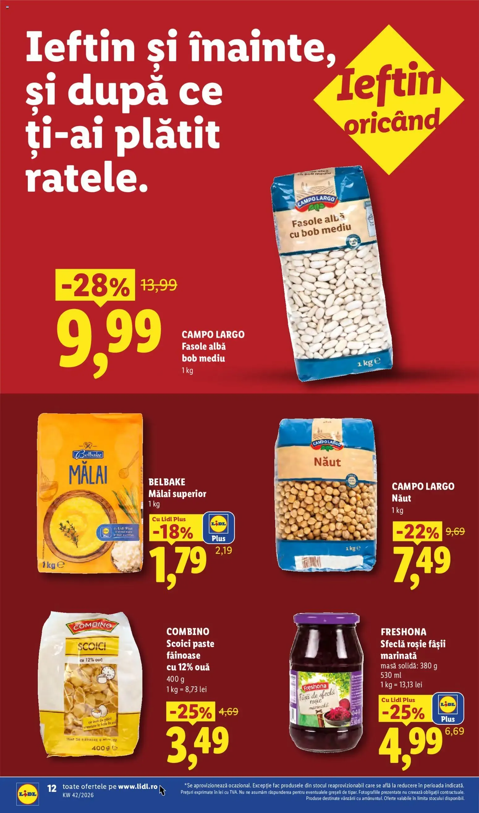 Catalog Catalog LIDL 12.10.2026 - Oferta și Revista online de la 12 octombrie până la 18 octombrie 2026 - Revista Pagina 12