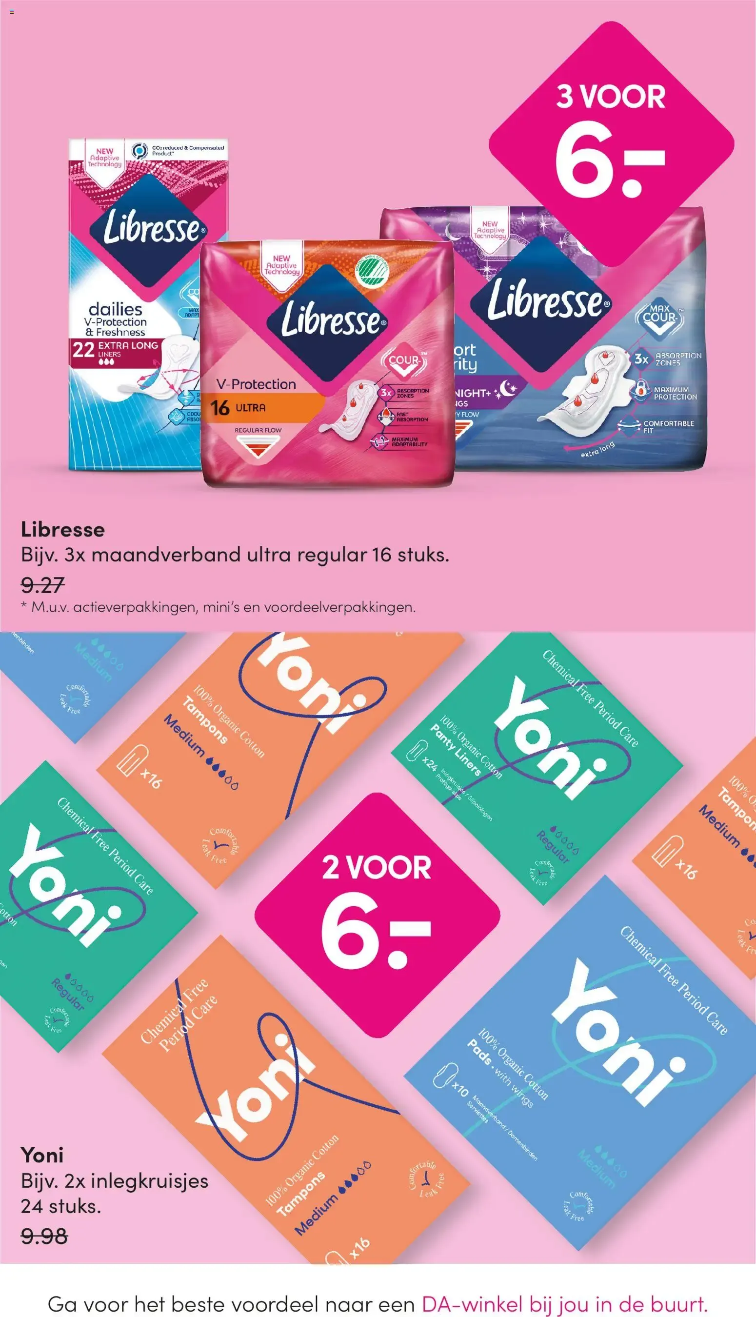 DA: Vitaminas, minerales y suplementos, y productos Zwitsal van 21 september tot 4 oktober 2026 - Folder pagina 16