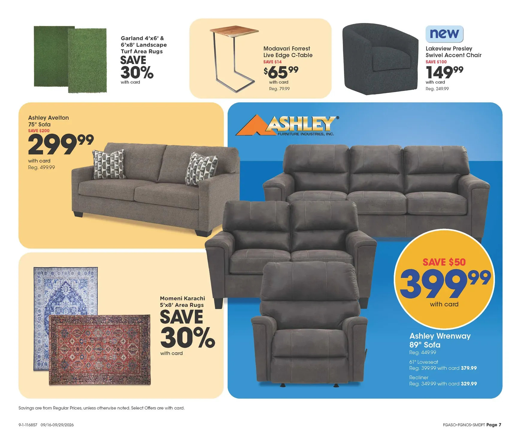 Weekly ad Current Fred Meyer - Home & Apparel leaflet valid from Wednesday 09/16/2026 to Tuesday 09/29/2026 from September 16 to September 29 2026 - Page 7