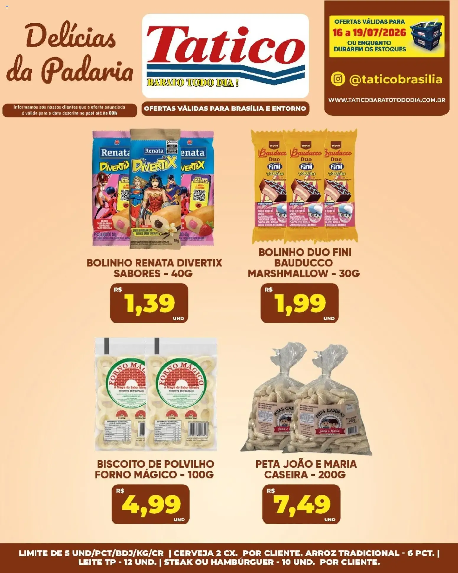 Encarte de Tatico ofertas do Dia de 16/07/2026 | Promoções Online 16 de julho até 16 de julho 2026 - Pagina 19