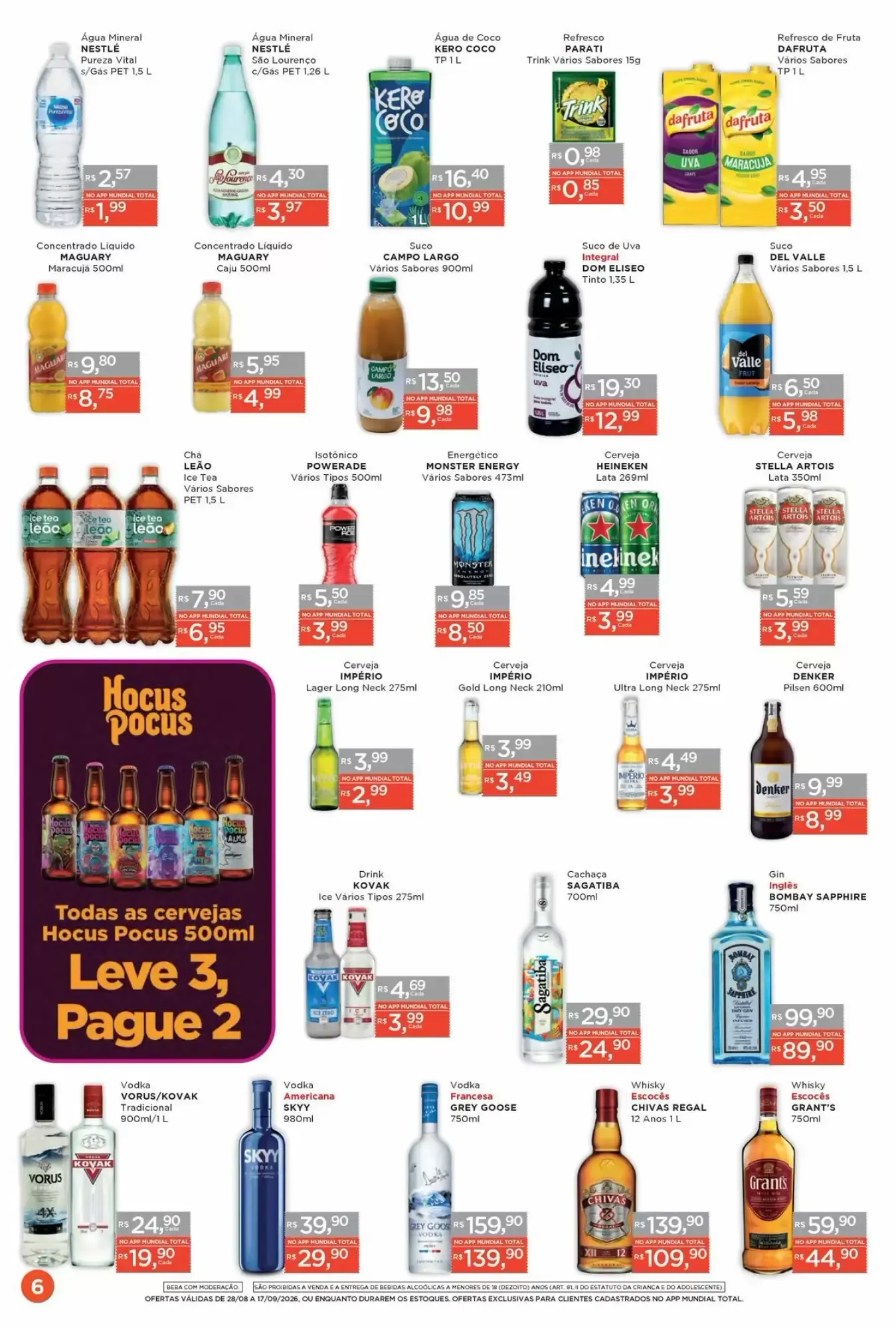 Encarte de Encarte Supermercados Mundial 28 de agosto até 17 de setembro 2026 - Pagina 8