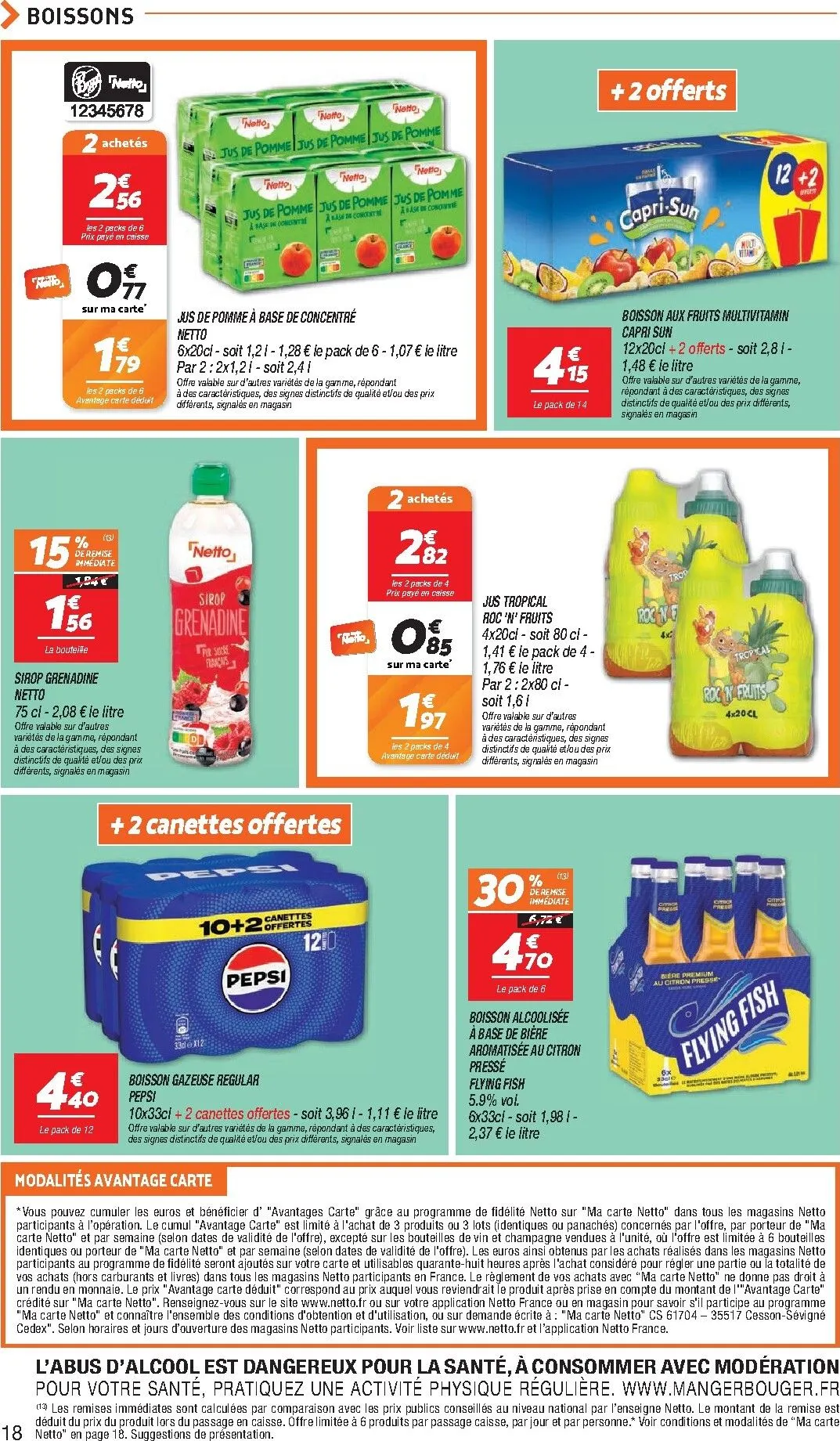 Netto: 100% Reembolso en el 3er Producto de Confitería du 20 octobre au 26 octobre 2026 - Catalogue page 18