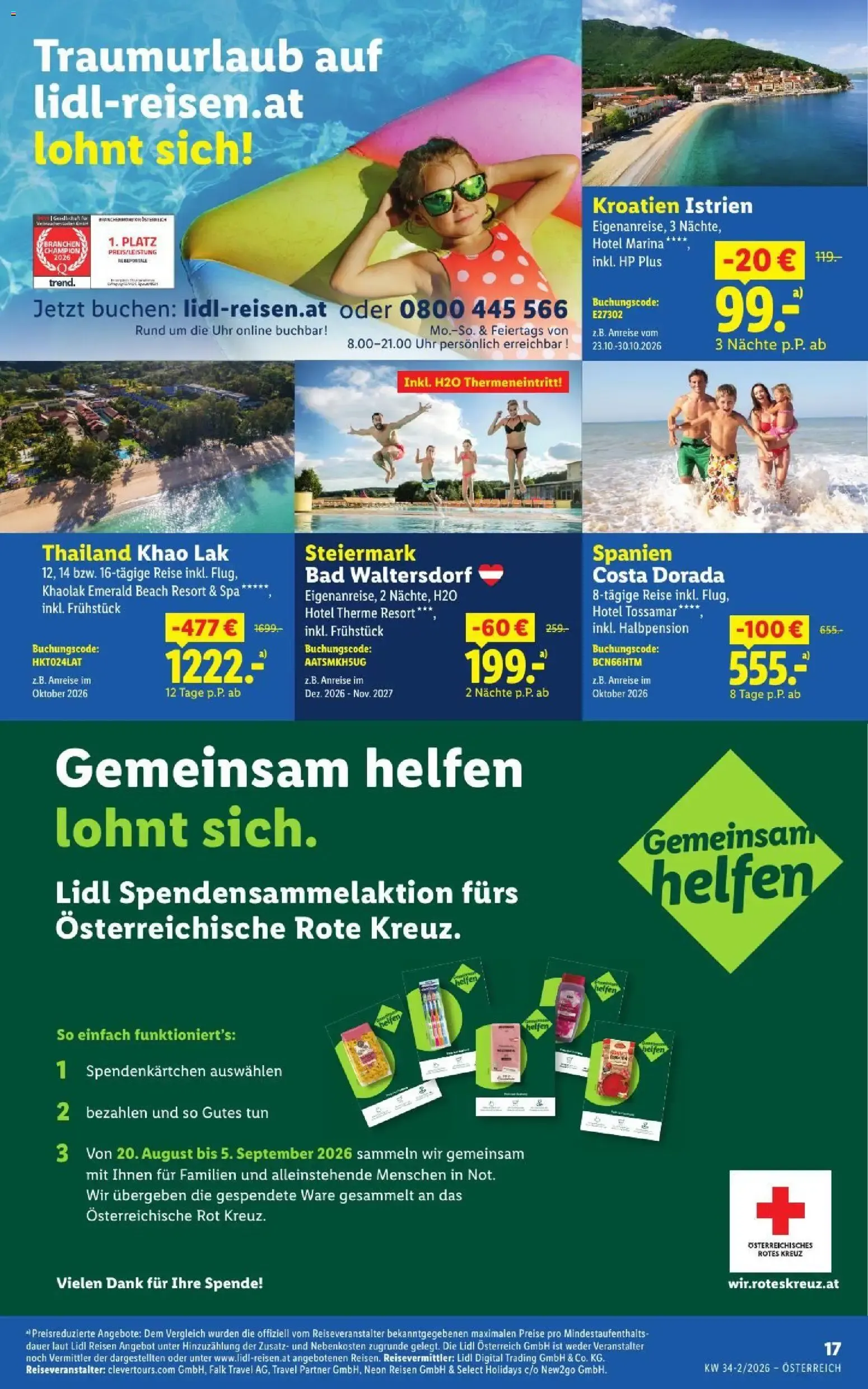 Mit Lidl Plus Österreichs günstigste Preise von 20. August bis 22. August 2026 - Flugblätt seite  21