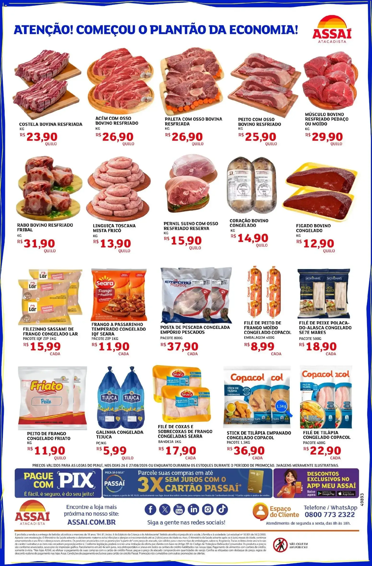 Encarte de Assaí Atacadista ofertas - PI de 26/08/2026 | Promoções Online 26 de agosto até 27 de agosto 2026 - Pagina 2