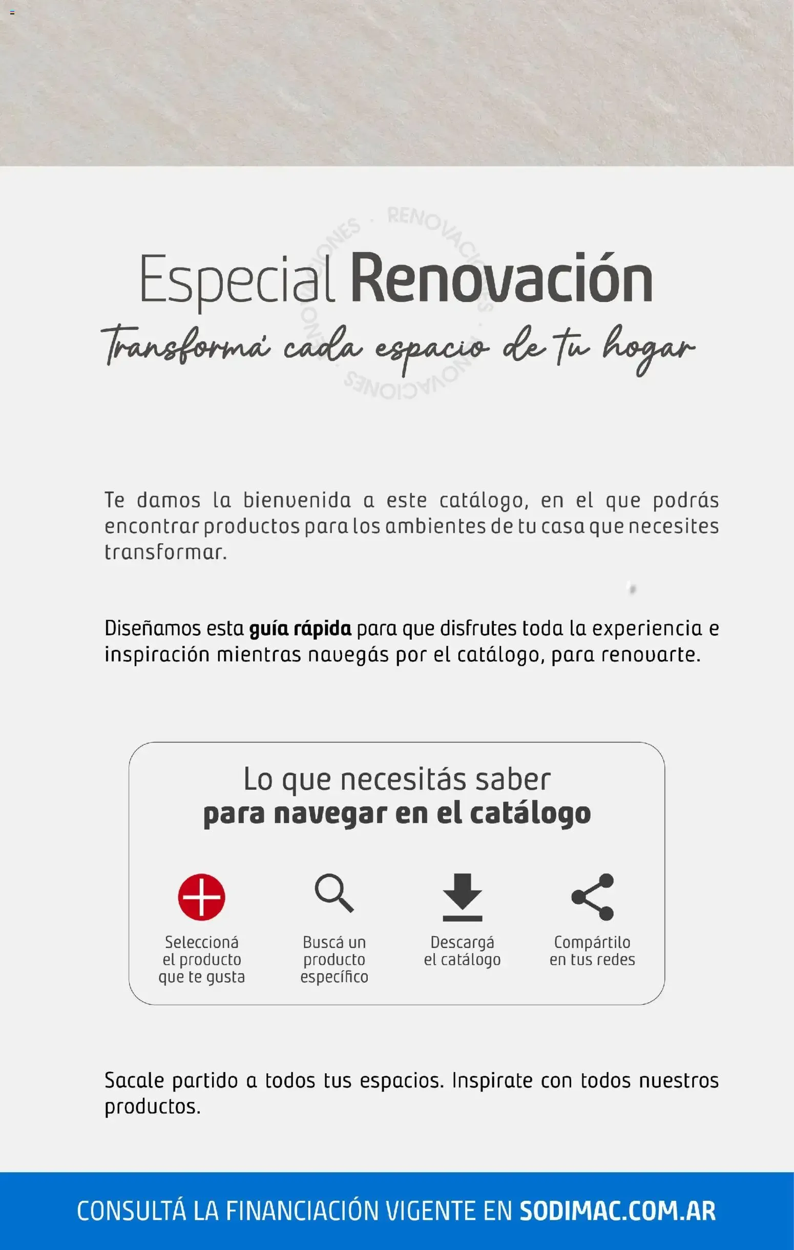 Ofertas de Sodimac: Especial Renovación 4 de agosto al 31 de agosto 2026 - Página 2 del catálogo
