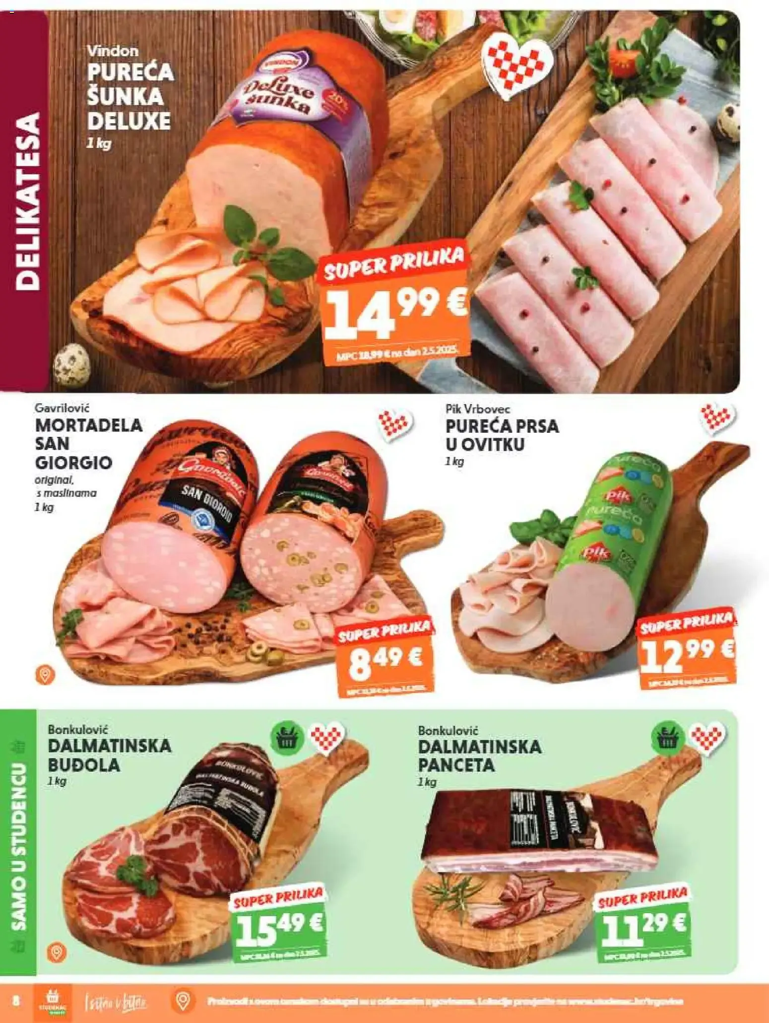 Katalog Studenac Market: Tjedna Akcija od 29. srpnja do 11. kolovoza 2026. - Pregled Stranica 8