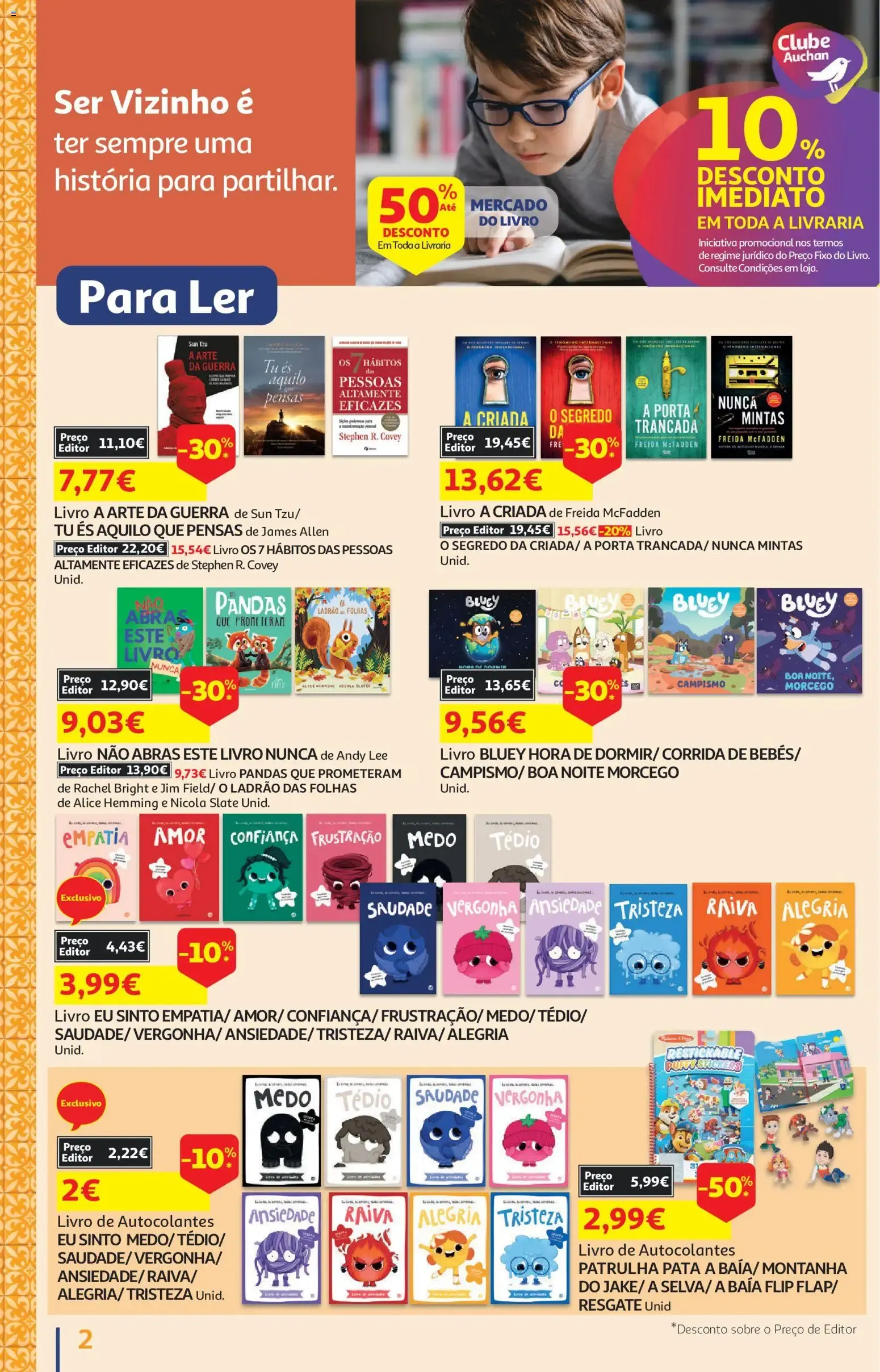 Folheto Auchan: Ser vizinho é ter sempre uma história para partilhar. LEGO y Geleira CAMPOS. de 7 de julho até 21 de julho 2026 - Pagina 2