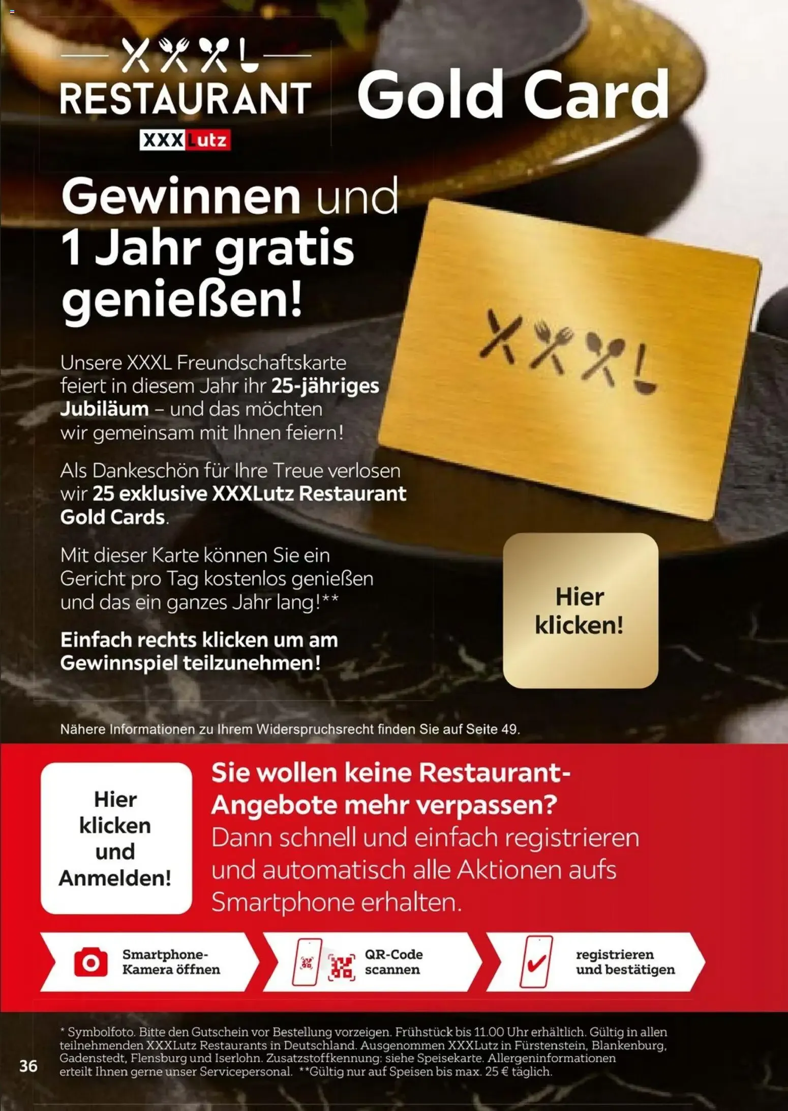 XXXL Lutz Freundschaftskartenjournal (ab 01.02.2026) zum Blättern von 1. Februar bis 31. Juli 2026 - Prospekt seite 36