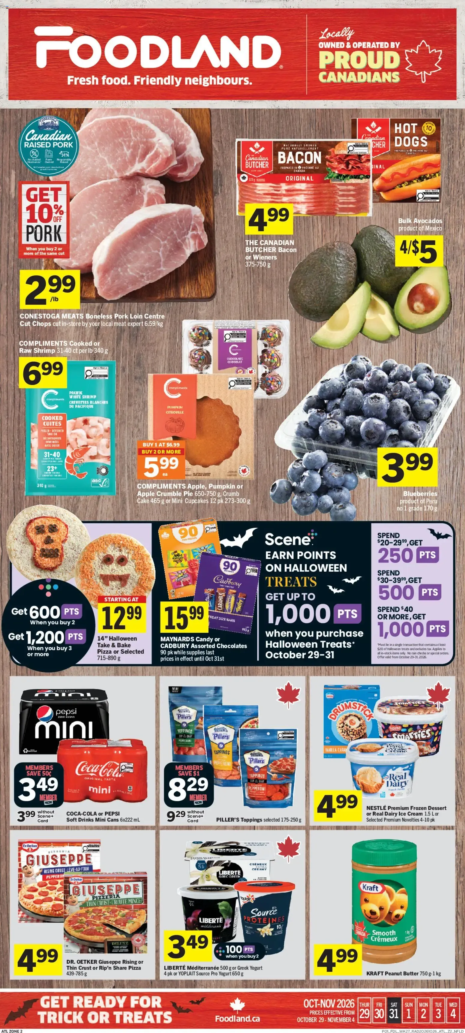 Foodland weekly flyer / circulaire from Oct 29, 2026 > weekly specials & deals