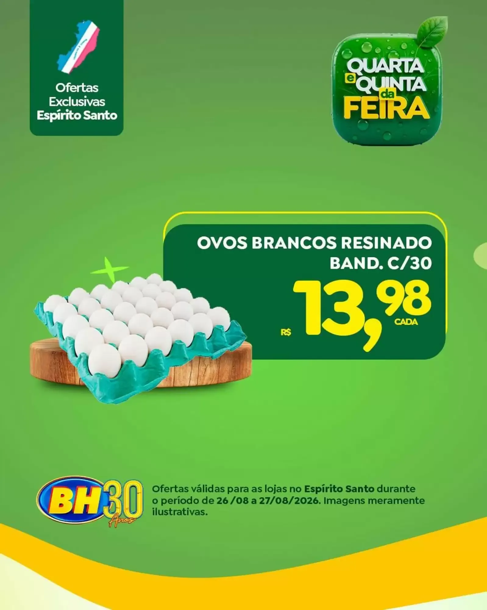 Encarte de Ofertas Quarta e Quinta da Feira - Supermercados BH 26 de agosto até 27 de agosto 2026 - Pagina 2