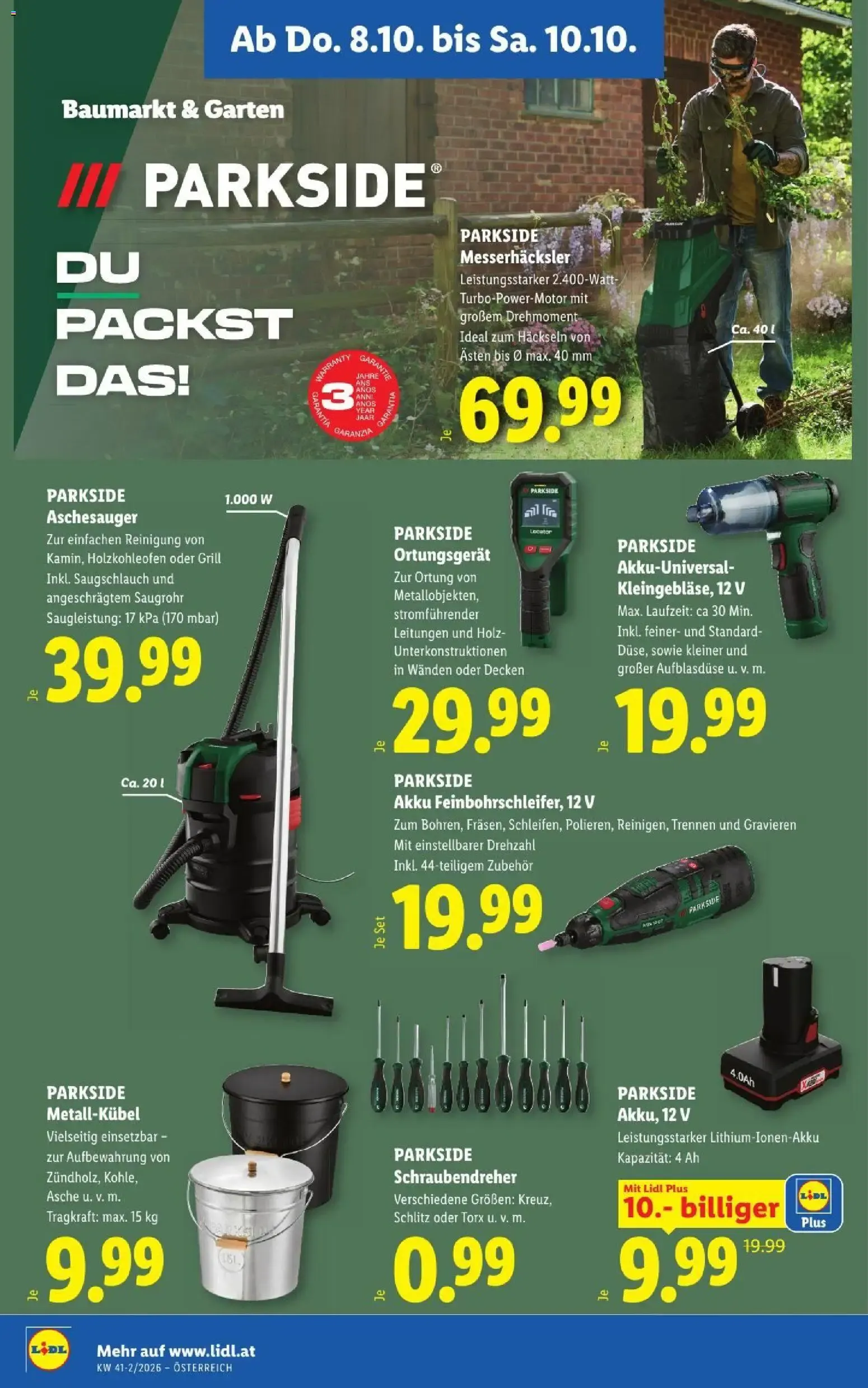 Lidl Flugblatt ab 08.10.2026 - Angebote ab donnerstag von 8. Oktober bis 10. Oktober 2026 - Flugblätt seite  22