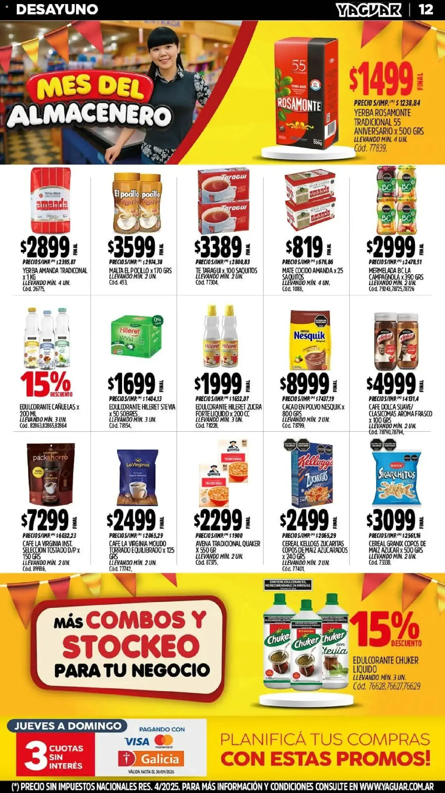 Ofertas de Yaguar - Oferta Semanal Santa Fé del 21/09/2026 - 27/09/2026 21 de septiembre al 27 de septiembre 2026 - Página 13 del catálogo