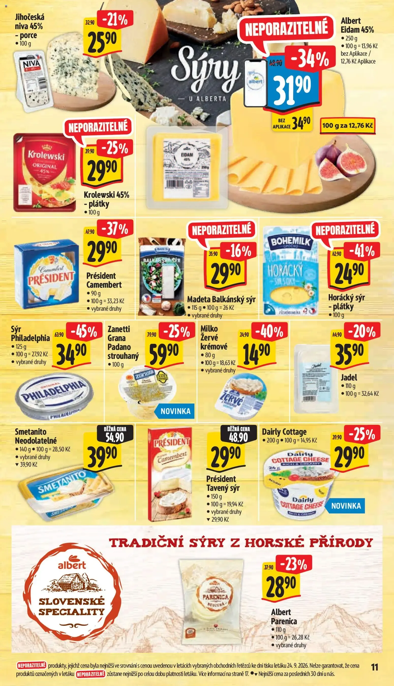 Albert leták - Supermarket Frenštát pod Radhoštěm od 30.09.2026 - Akční leták - 30. září 6. října 2026 - Page 25