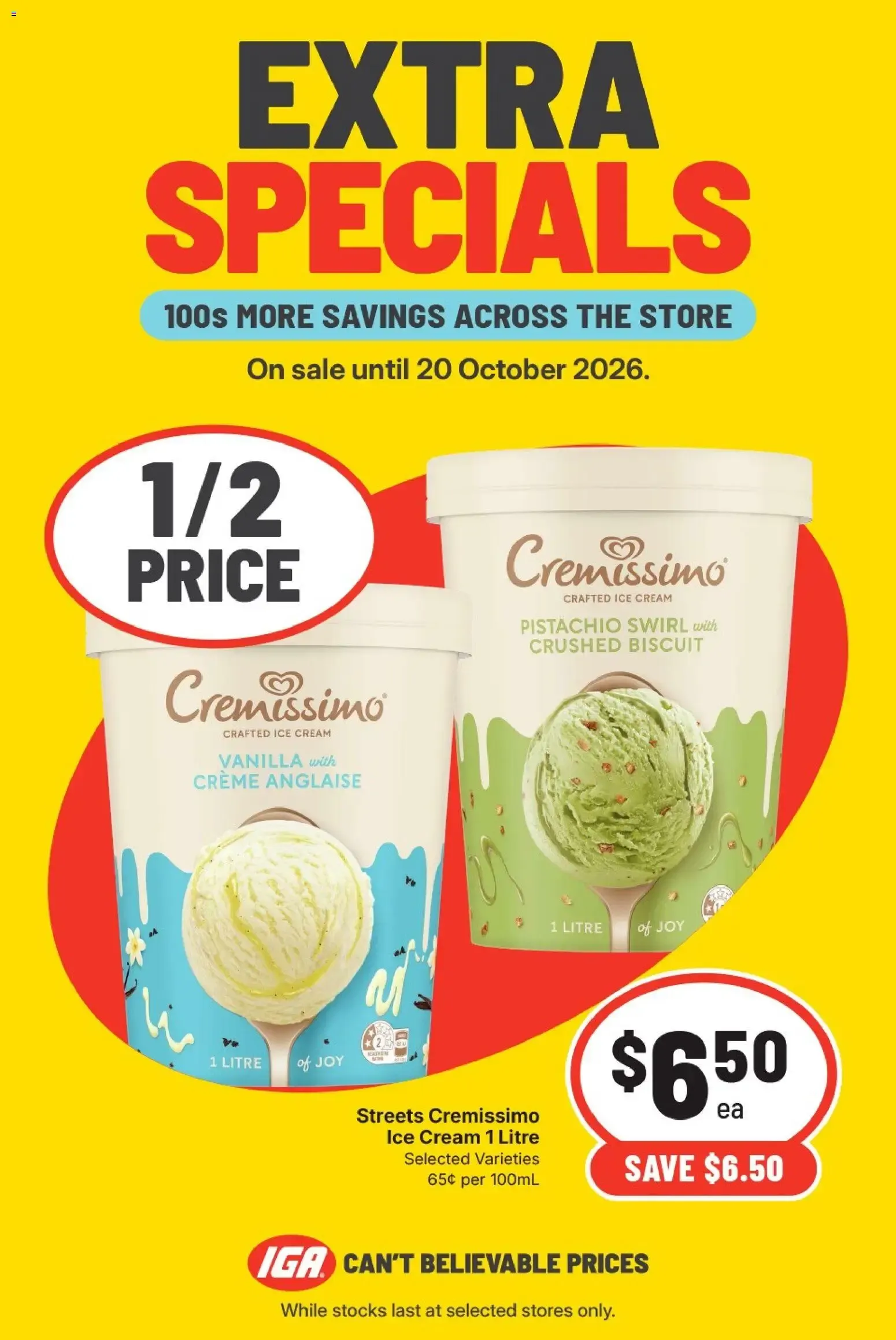 IGA Extra Specials - Catalogue valid from 14 October to 20 October 2026 - page 4