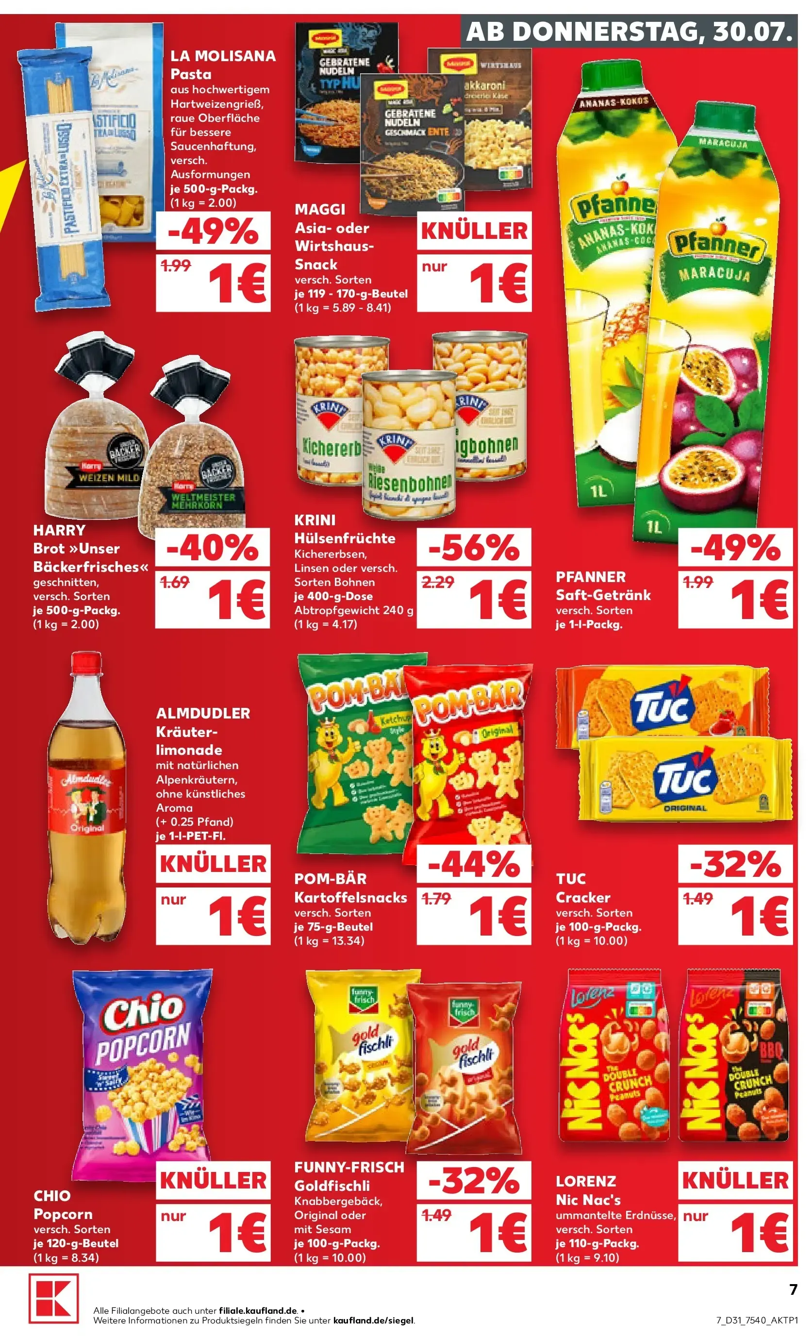 Kaufland: Ofertas de la Semana von 30. Juli bis 5. August 2026 - Prospekt seite 7