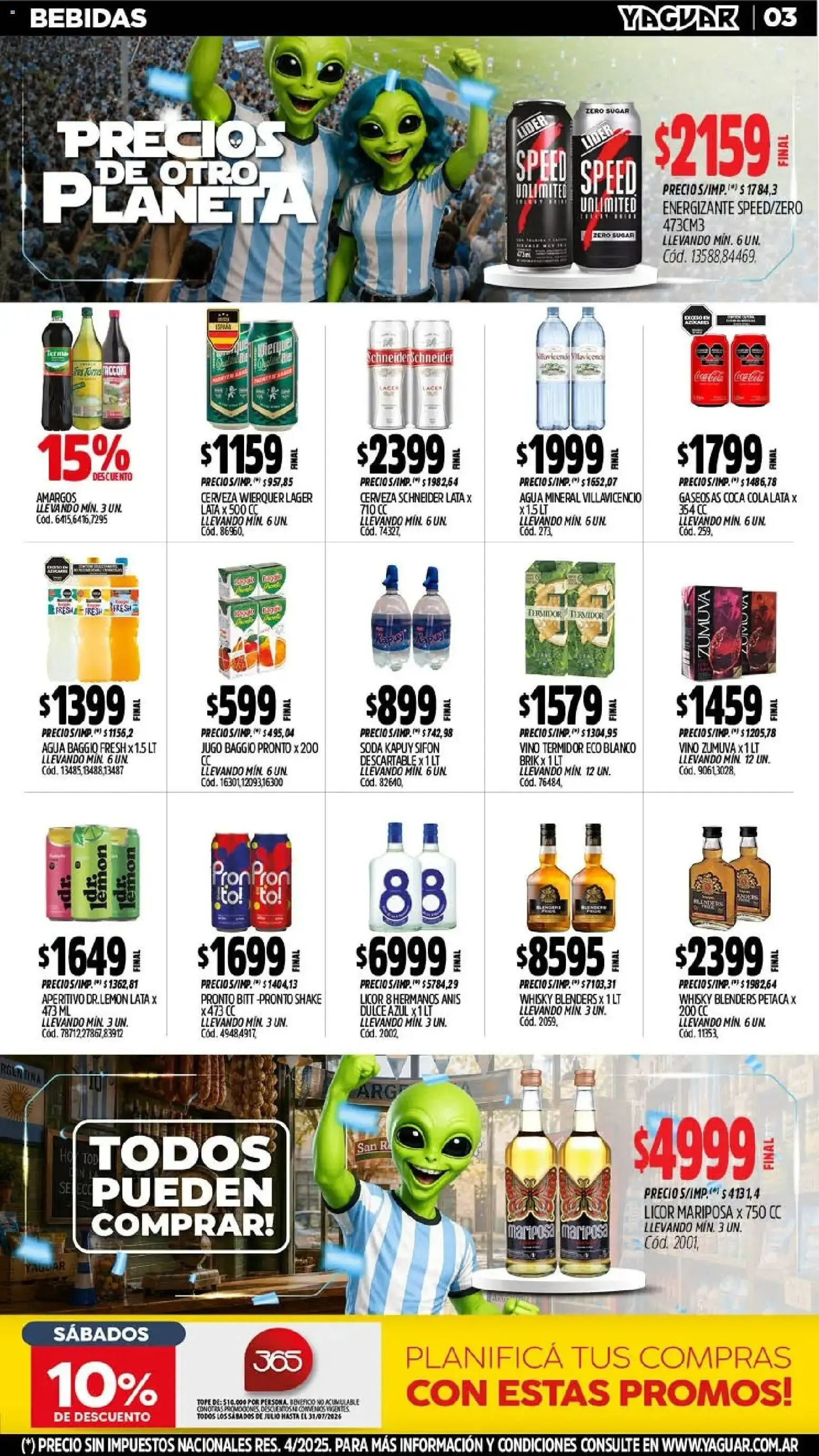 Ofertas de Yaguar - Oferta Semanal Chaco del 06/07/2026 - 11/07/2026 6 de julio al 11 de julio 2026 - Página 4 del catálogo