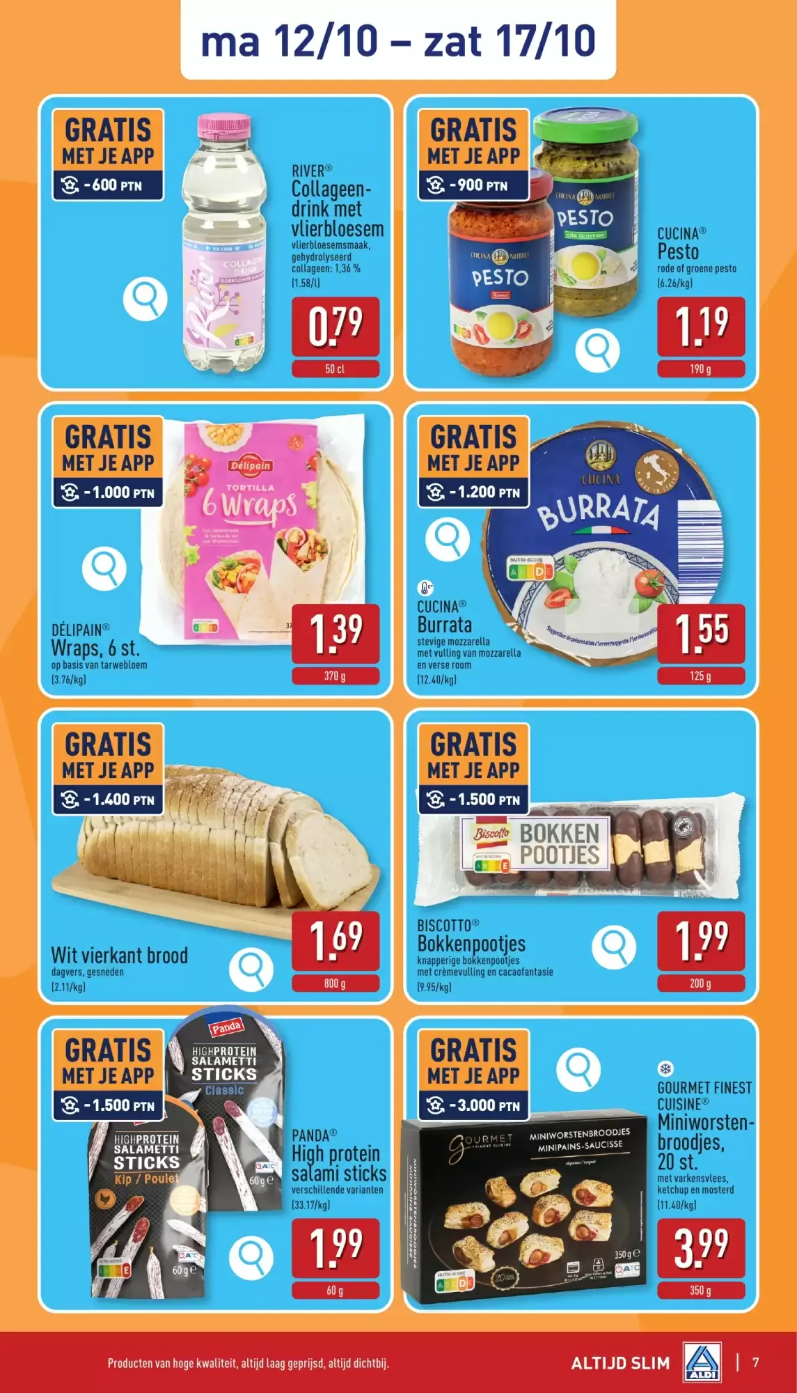ALDI Folder: ma 12/10 - zat 17/10 van 12 oktober tot 17 oktober 2026 - folder pagina 7