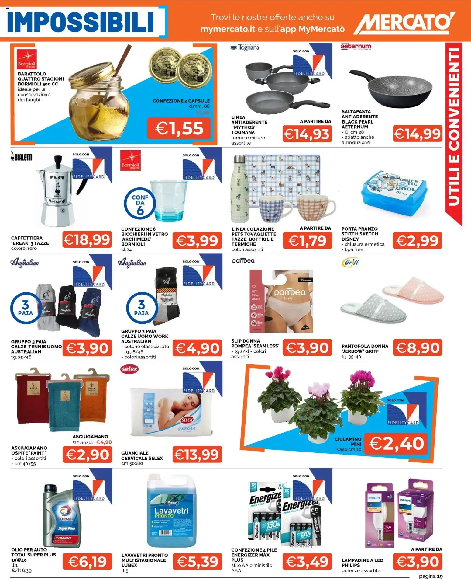 Mercatò volantino dal 24/08/2026 - online Offerte da 24 agosto a 2 settembre di 2026 - Pagina del volantino 19