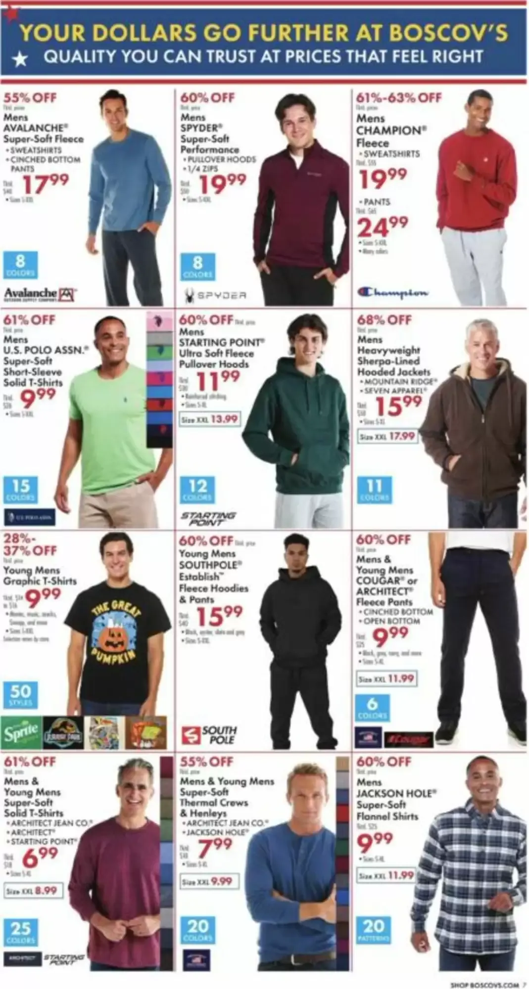 Weekly ad Boscov's Labor Day Extra Savings from September 3 to September 9 2026 - Page 7