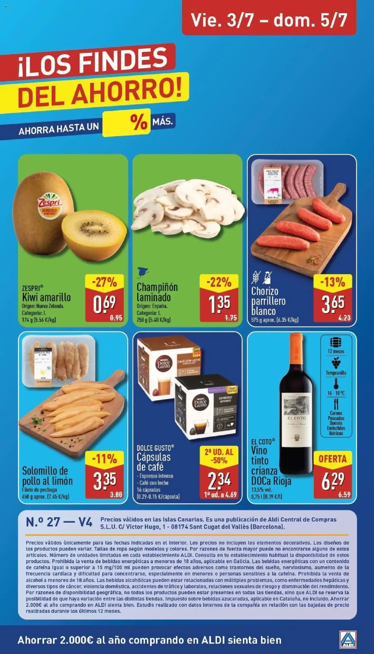 Catálogo de Aldi folleto Canarias del 29/06/2026 | Catálogo 29 de junio al 5 de julio 2026 - Página 32