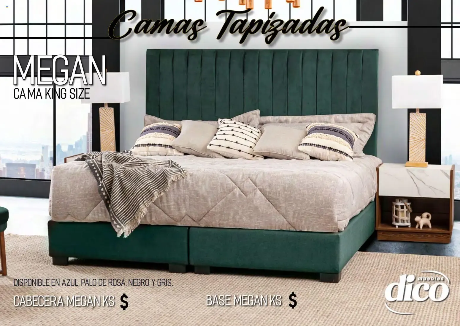 Catálogo de Muebles Dico catálogo Camas tapizadas (01/04/2026 - 31/10/2026) - catálogo en línea 1 de abril al 31 de octubre 2026 - Pagina 8